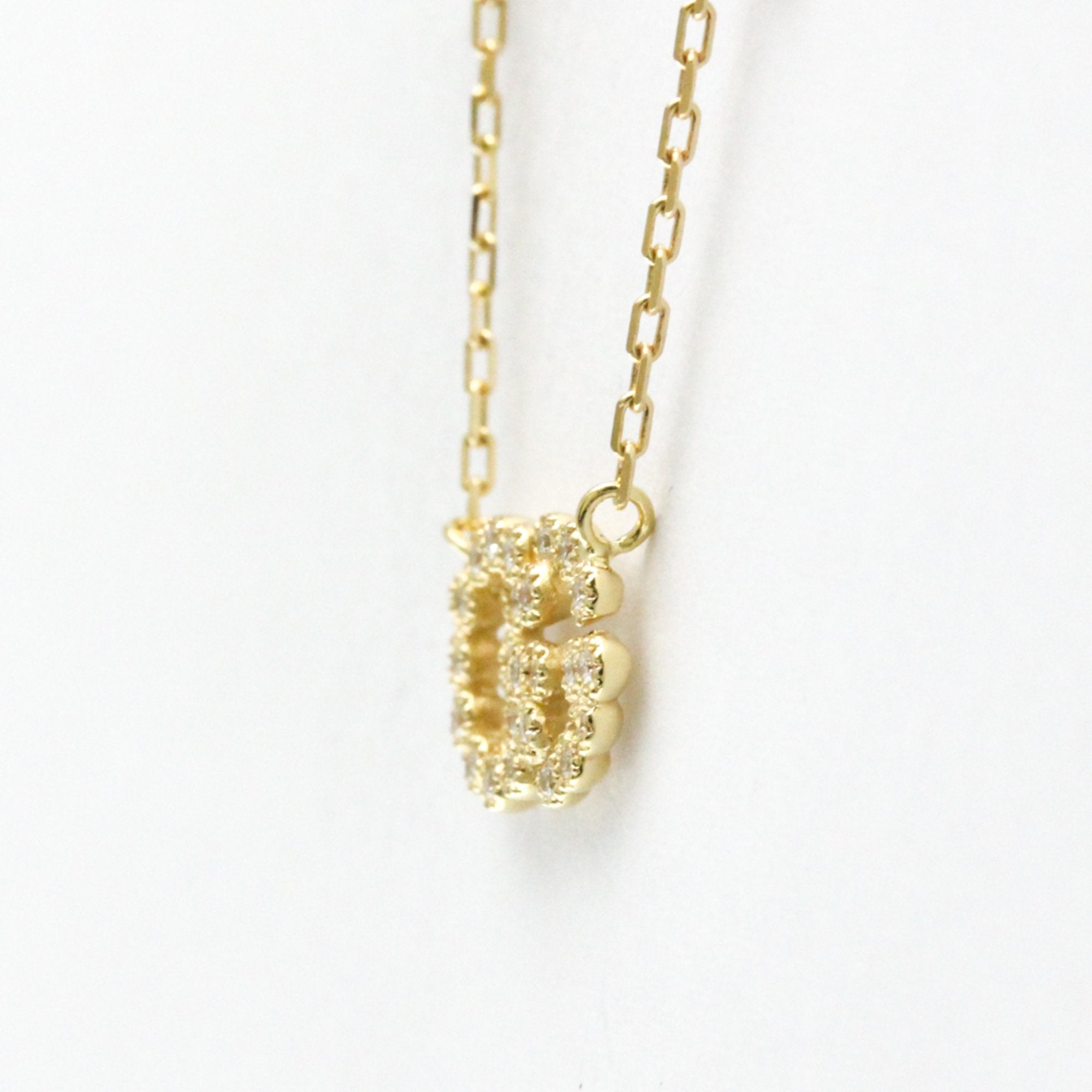 Pendant Necklace 18K Yellow Gold with Diamond