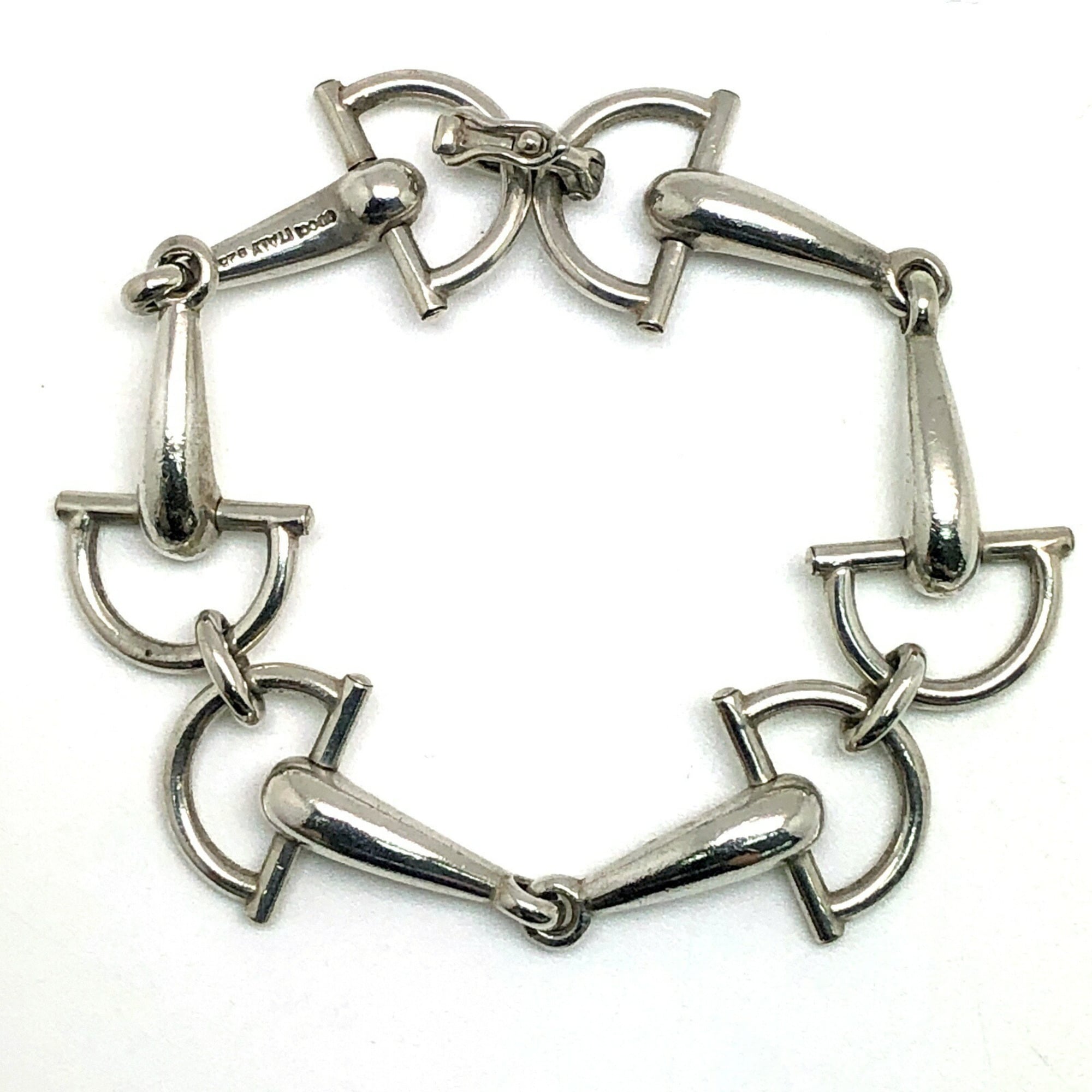 Horsebit Bracelet Sterling Silver