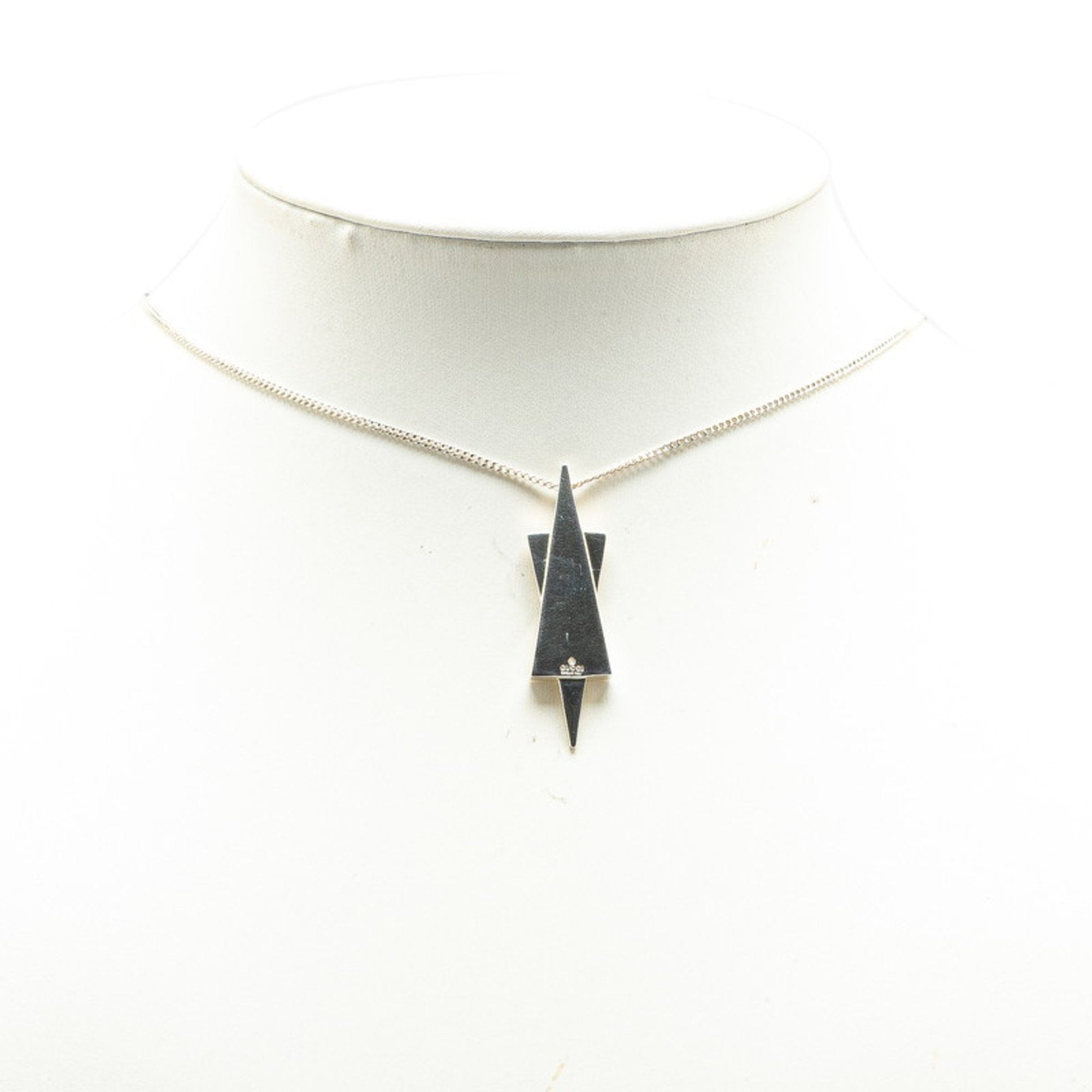 Star of David Pendant Necklace Sterling Silver