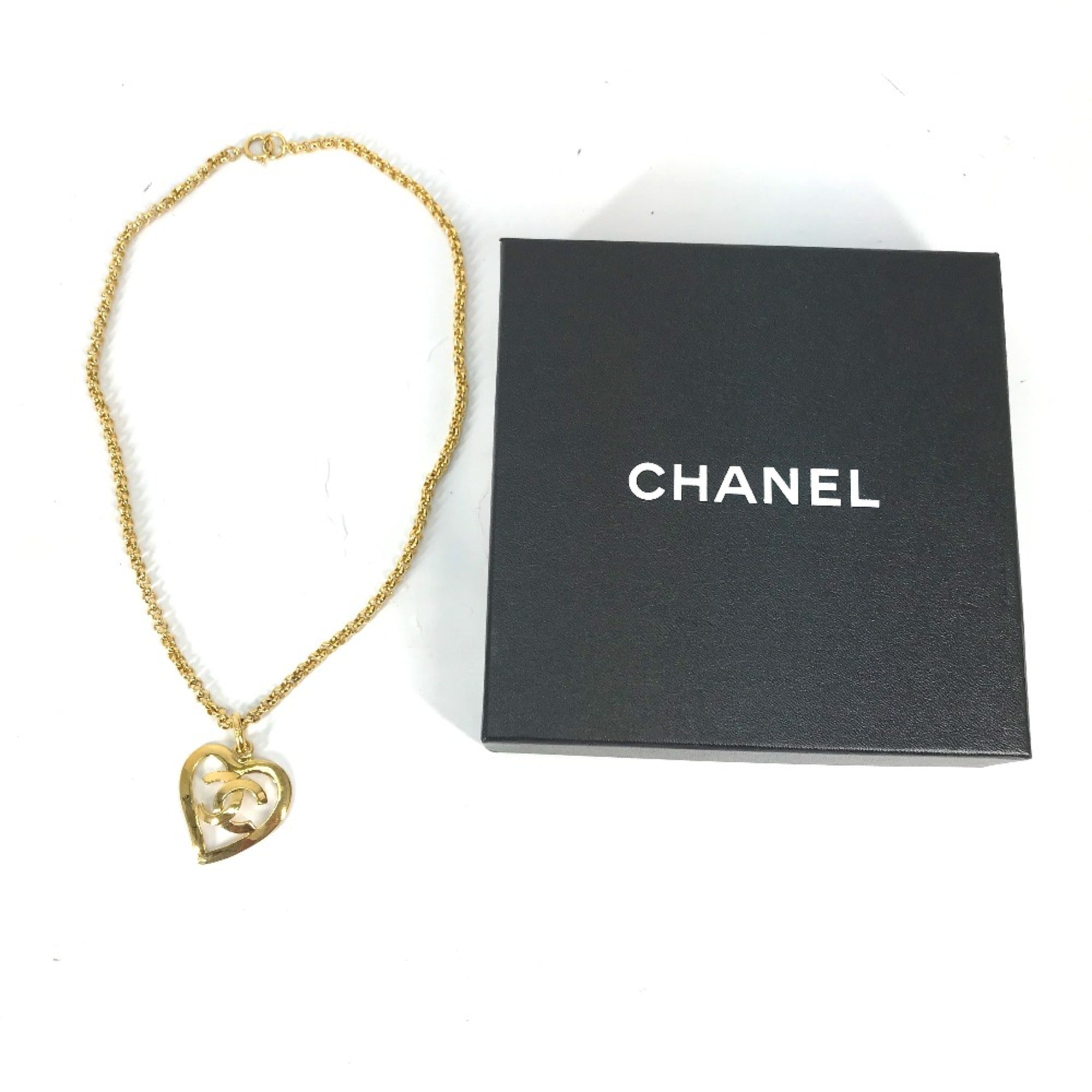 Vintage Chain Necklace Metal