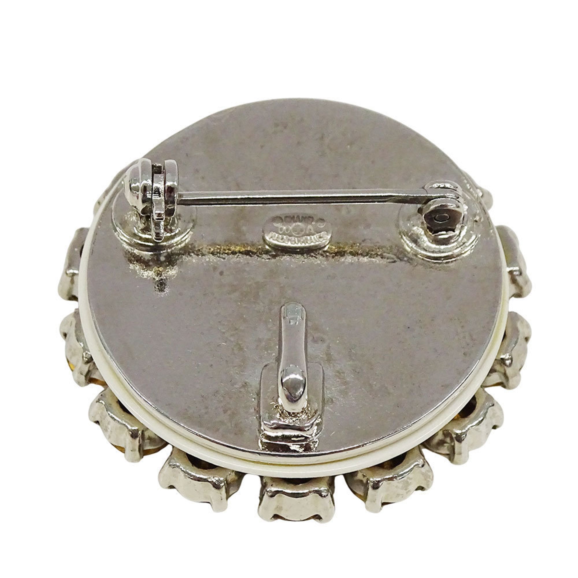 CC Logo Brooch Sterling Silver