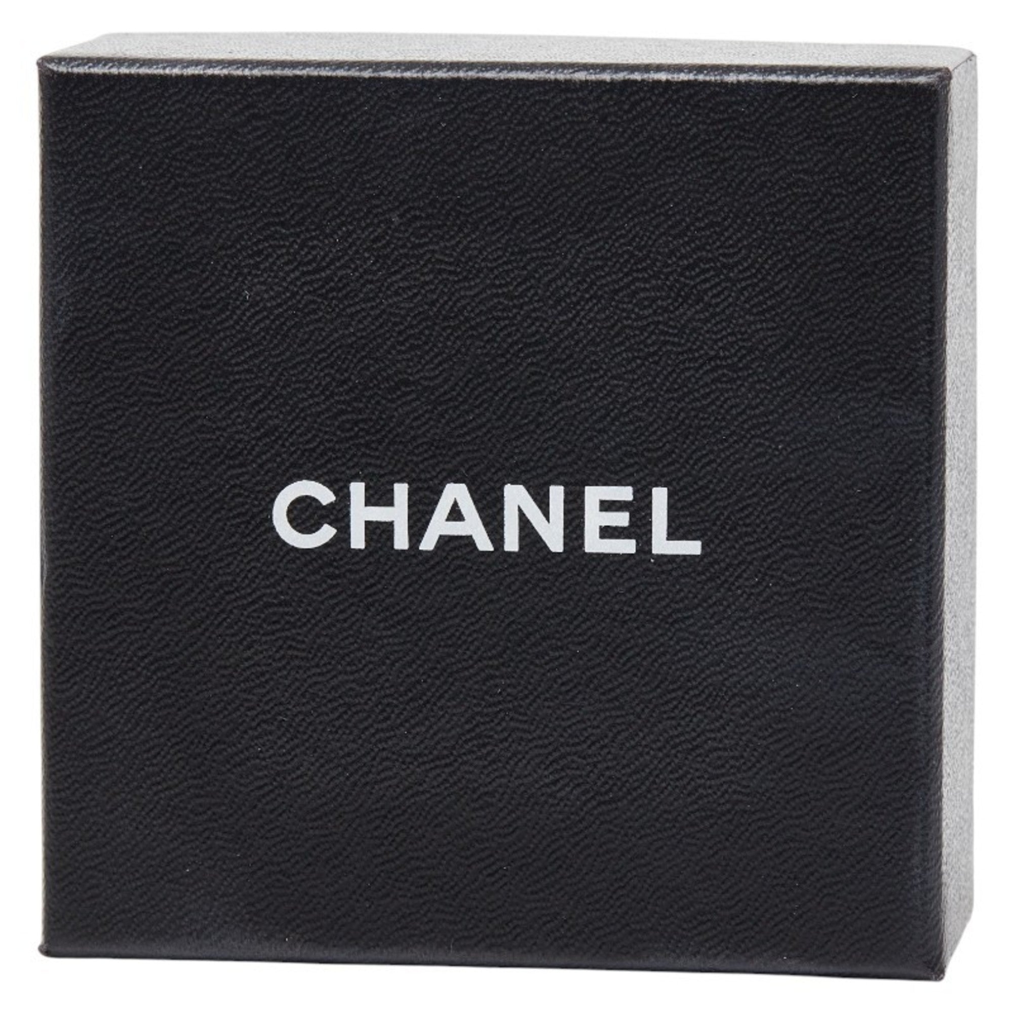 CC Logo Lock Clip-On Earrings Metal Gold-Tone Metal
