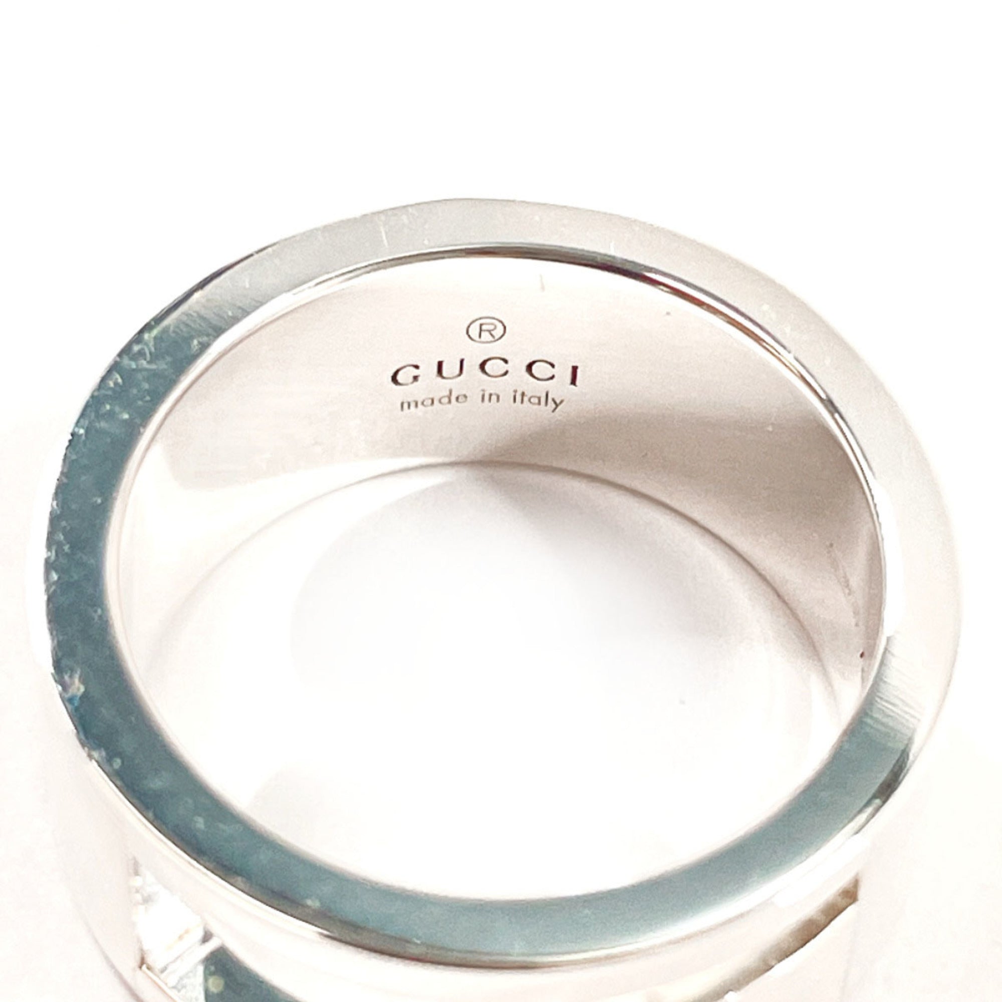 Cutout G Ring Sterling Silver