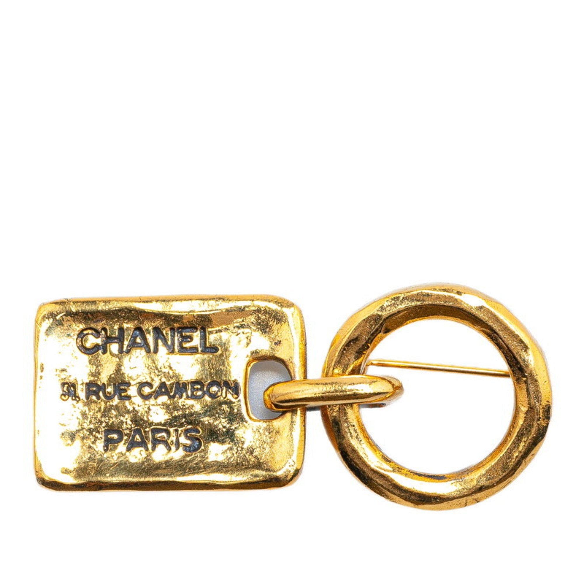 Cambon Brooch Gold