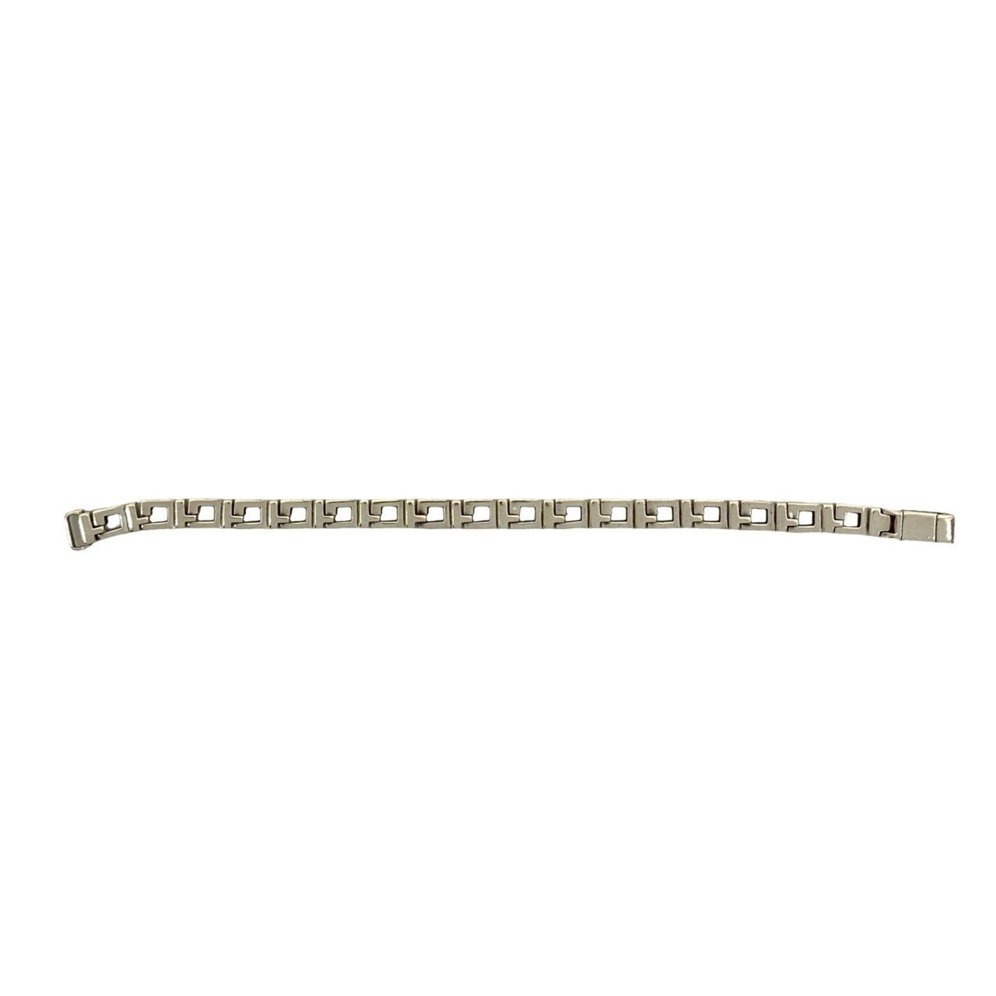 G Shape Bracelet Sterling Silver