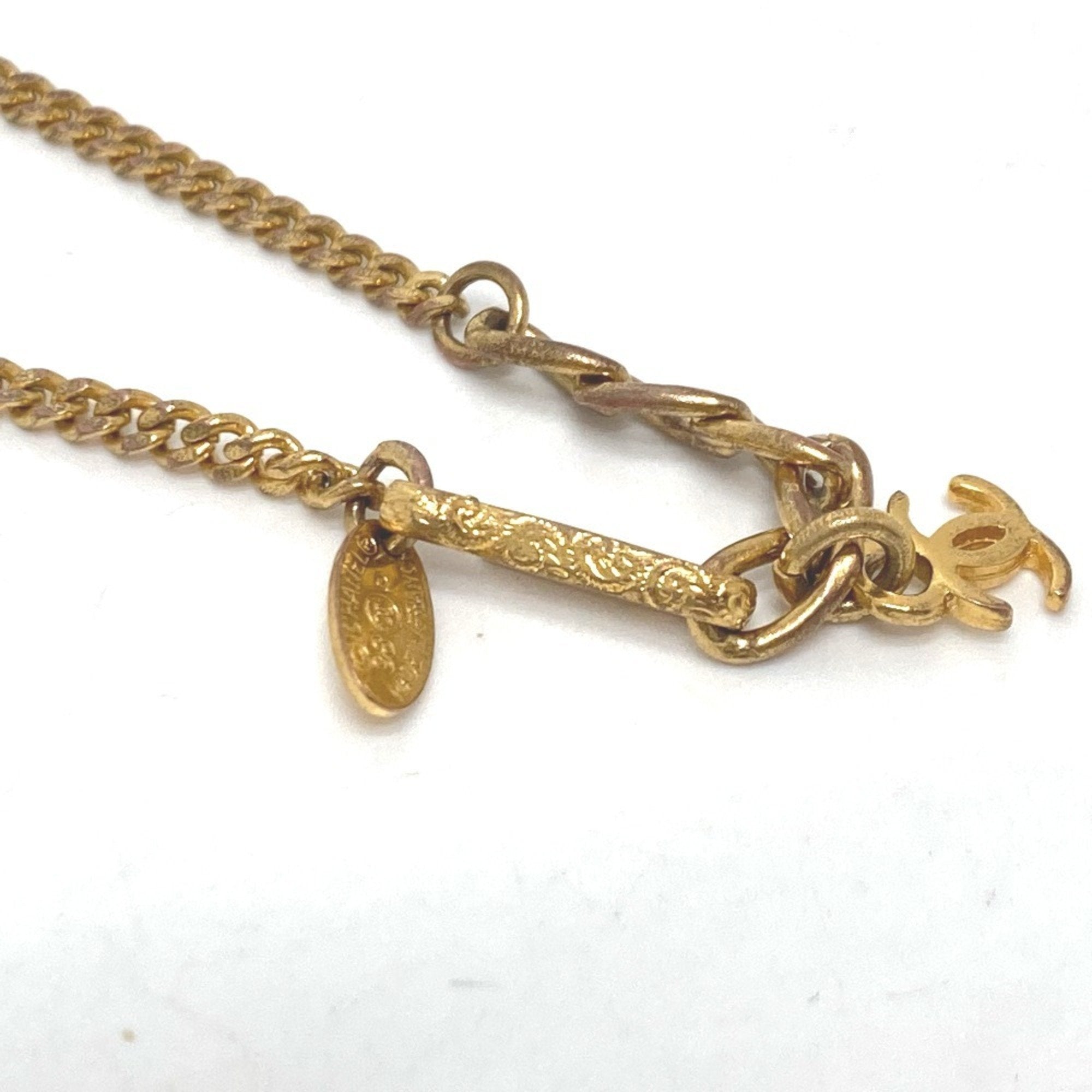 CC Logo Bracelet Gold-Tone Metal