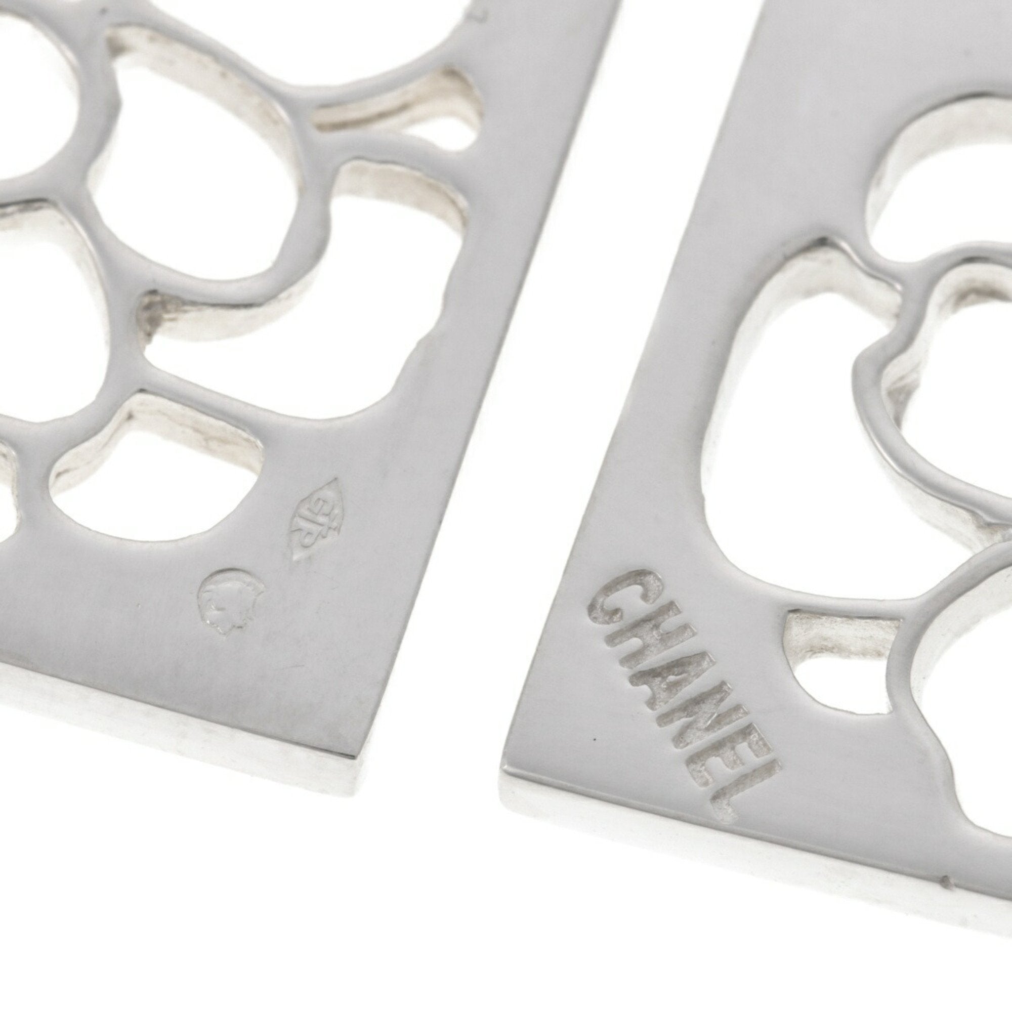 Earrings Camellia Sterling Silver