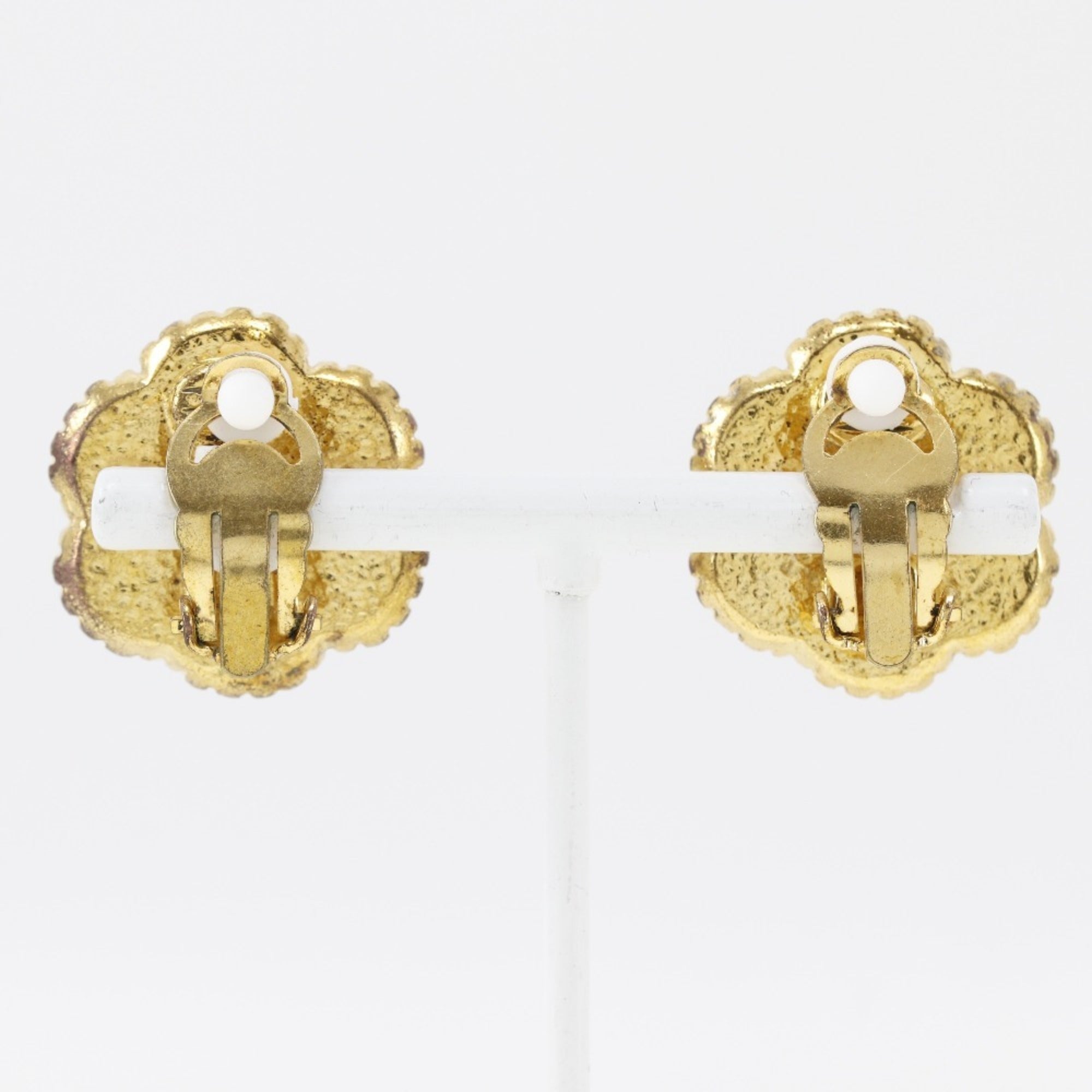 Earrings Gold-Tone Metal