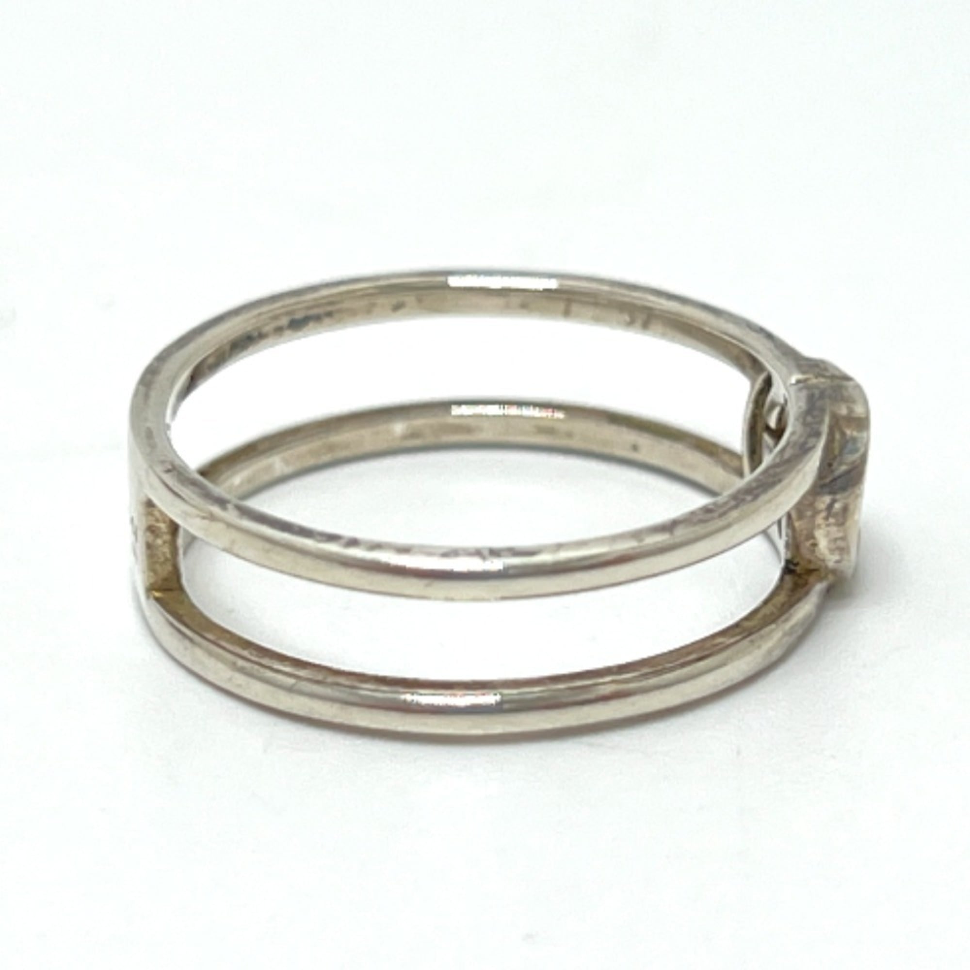 Interlocking G Ring Sterling Silver