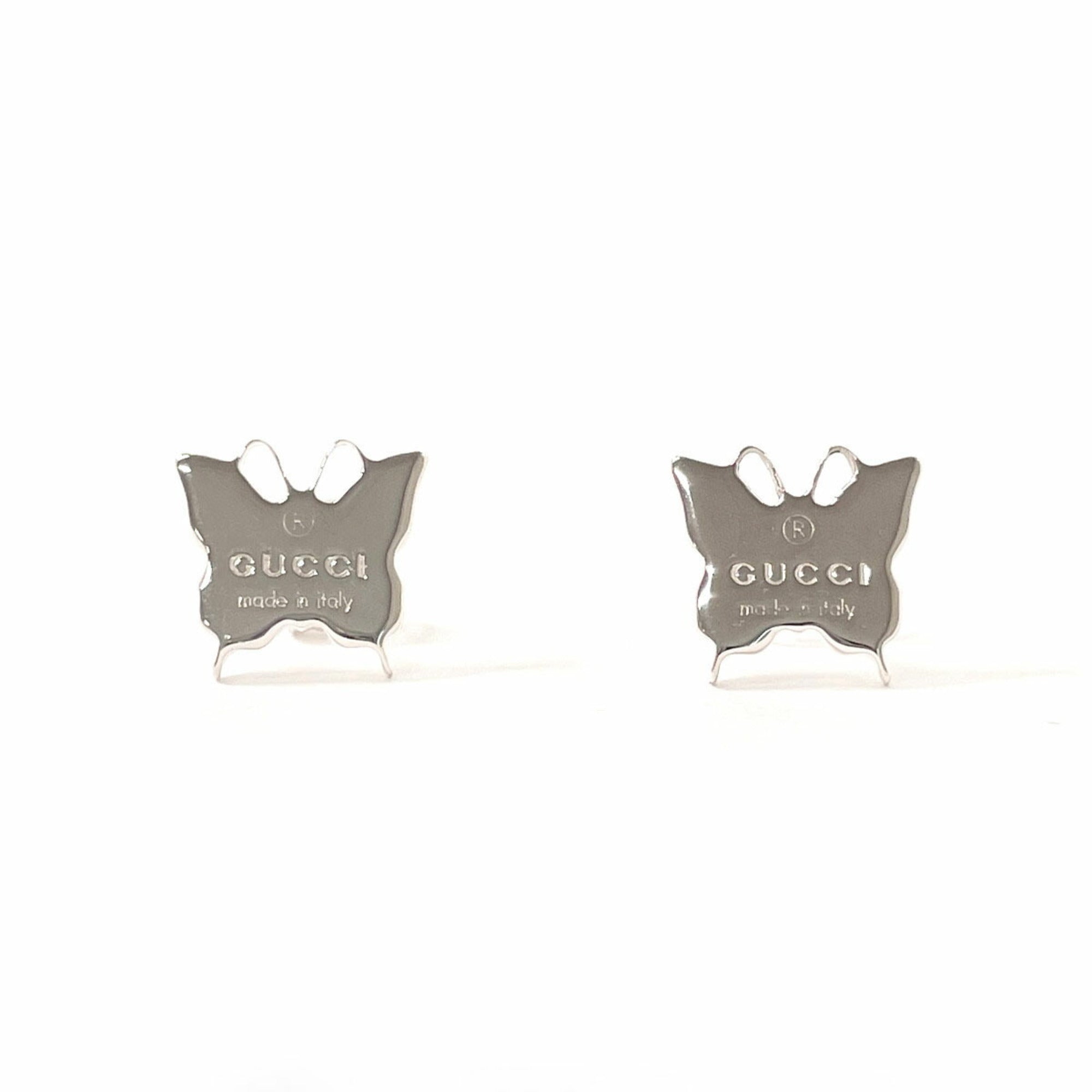 Earrings Sterling Silver and 14K White Gold
