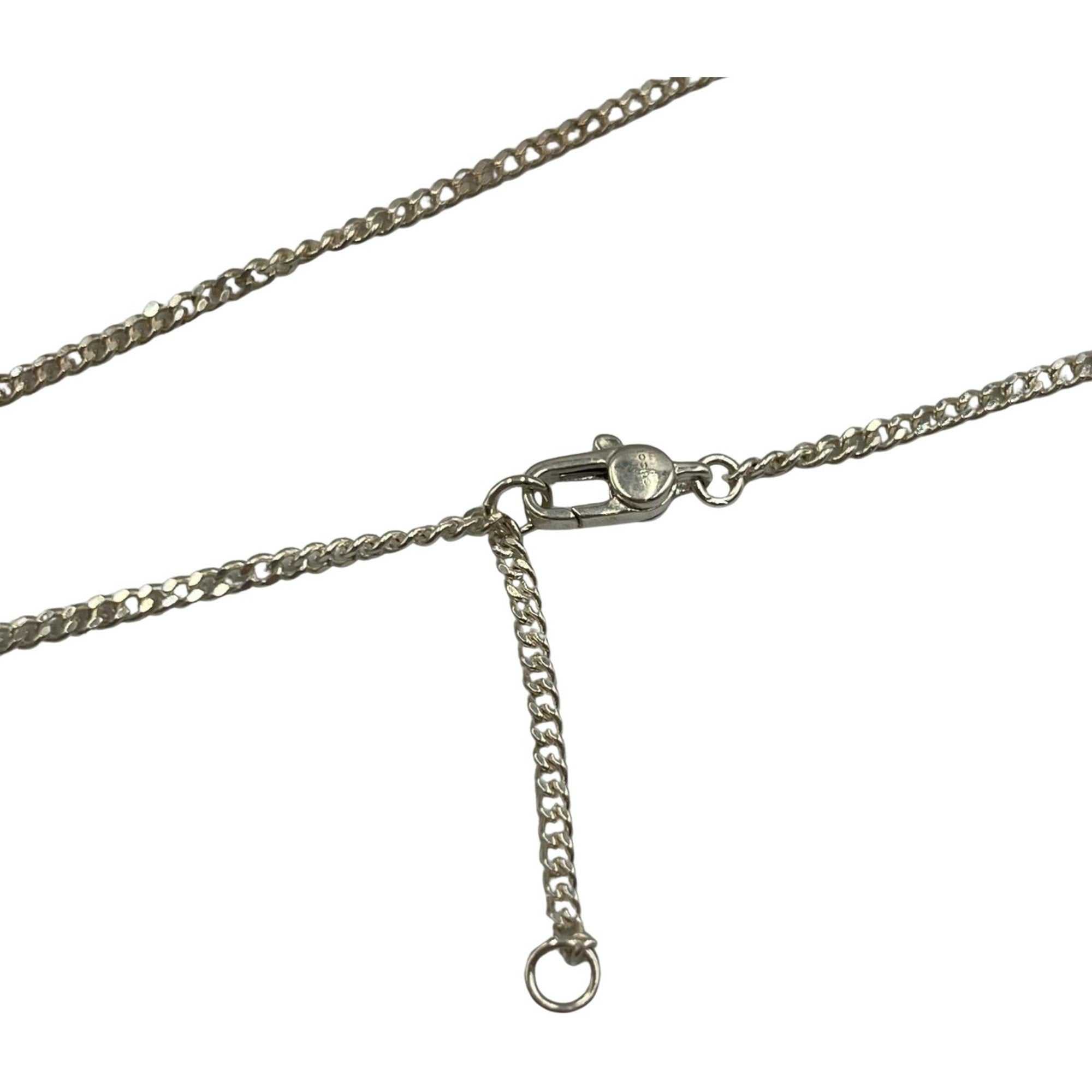 Knot Heart Pendant Necklace Sterling Silver