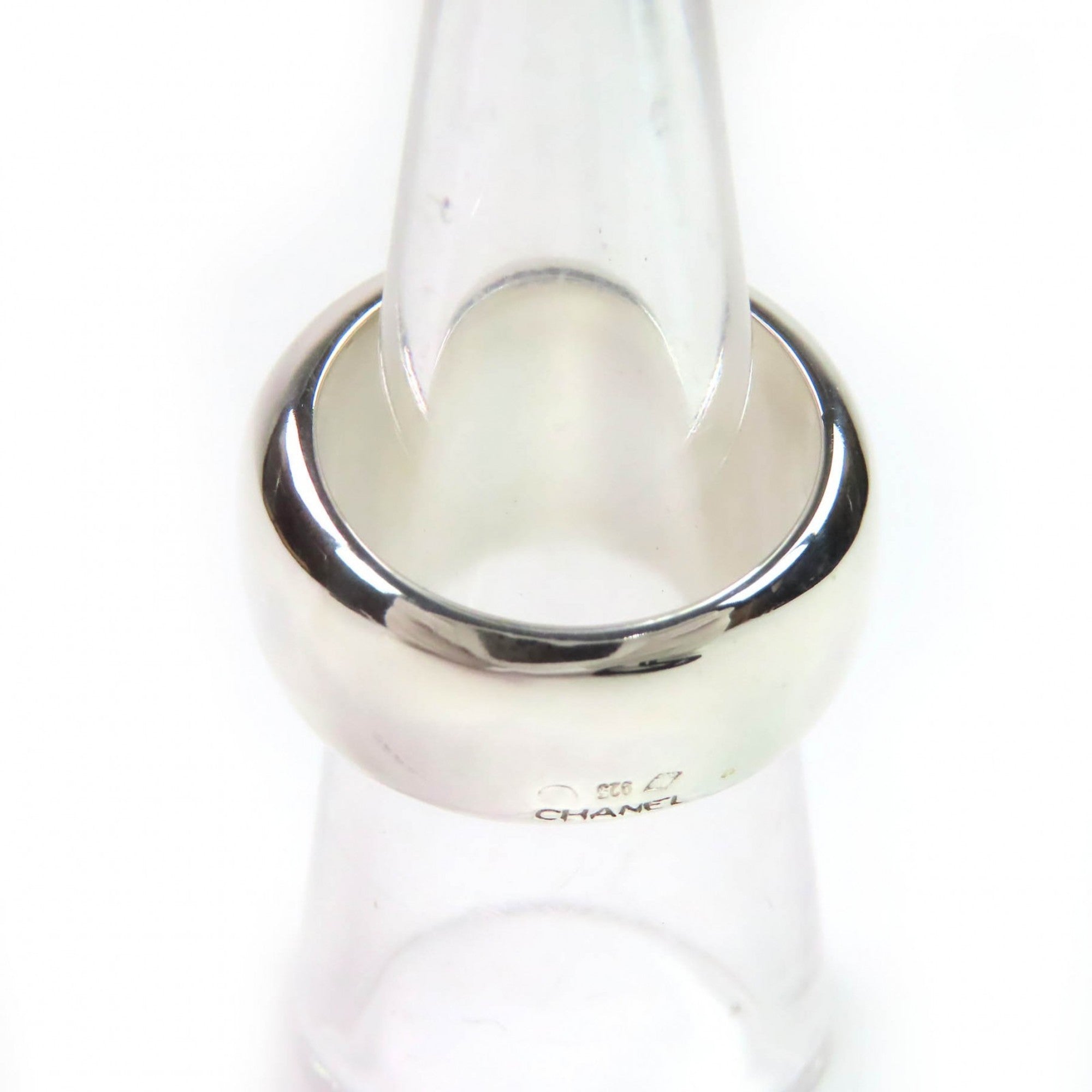 Wide Ring Sterling Silver Engraving