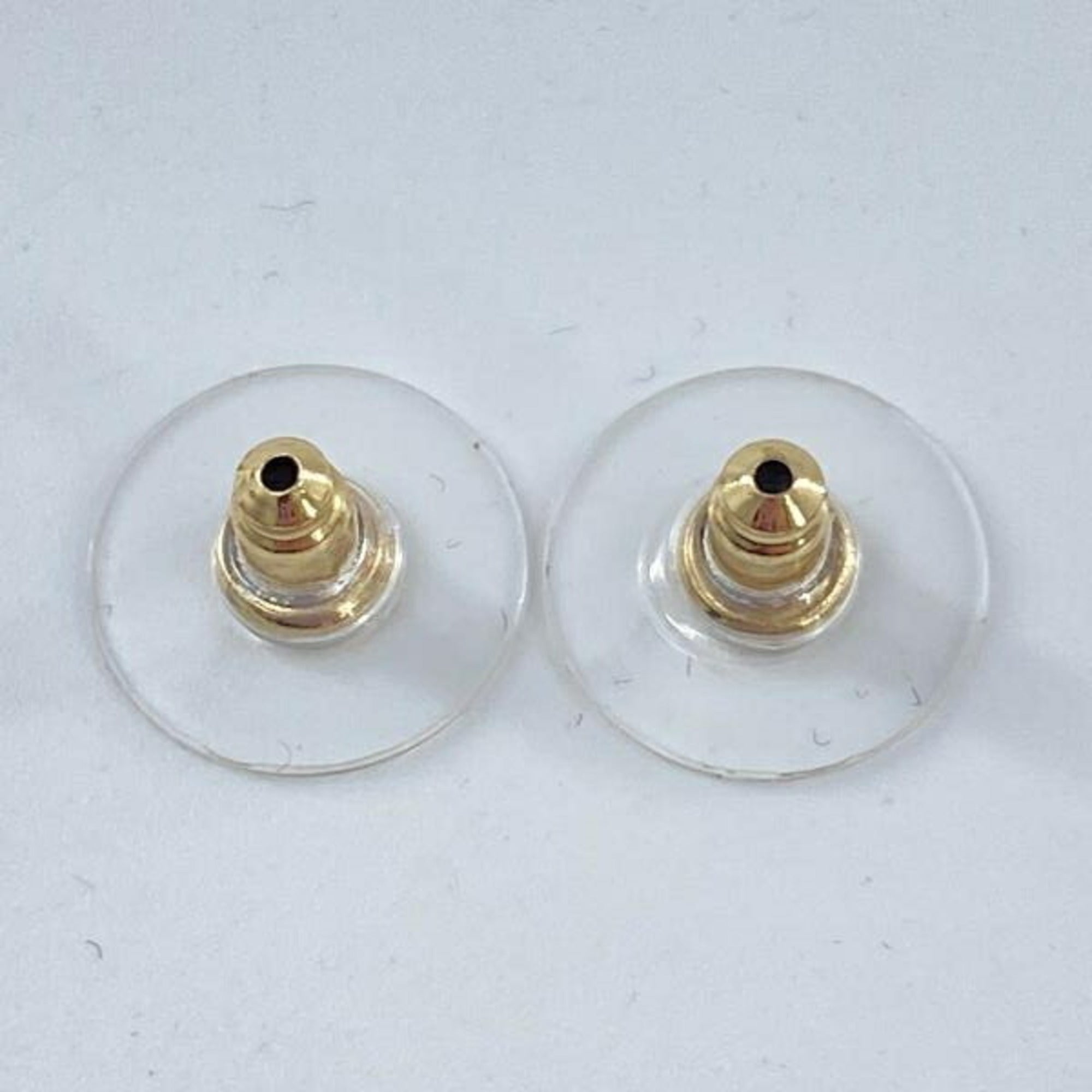CC Logo Earrings Gold-Tone Metal Gold-Tone Metal