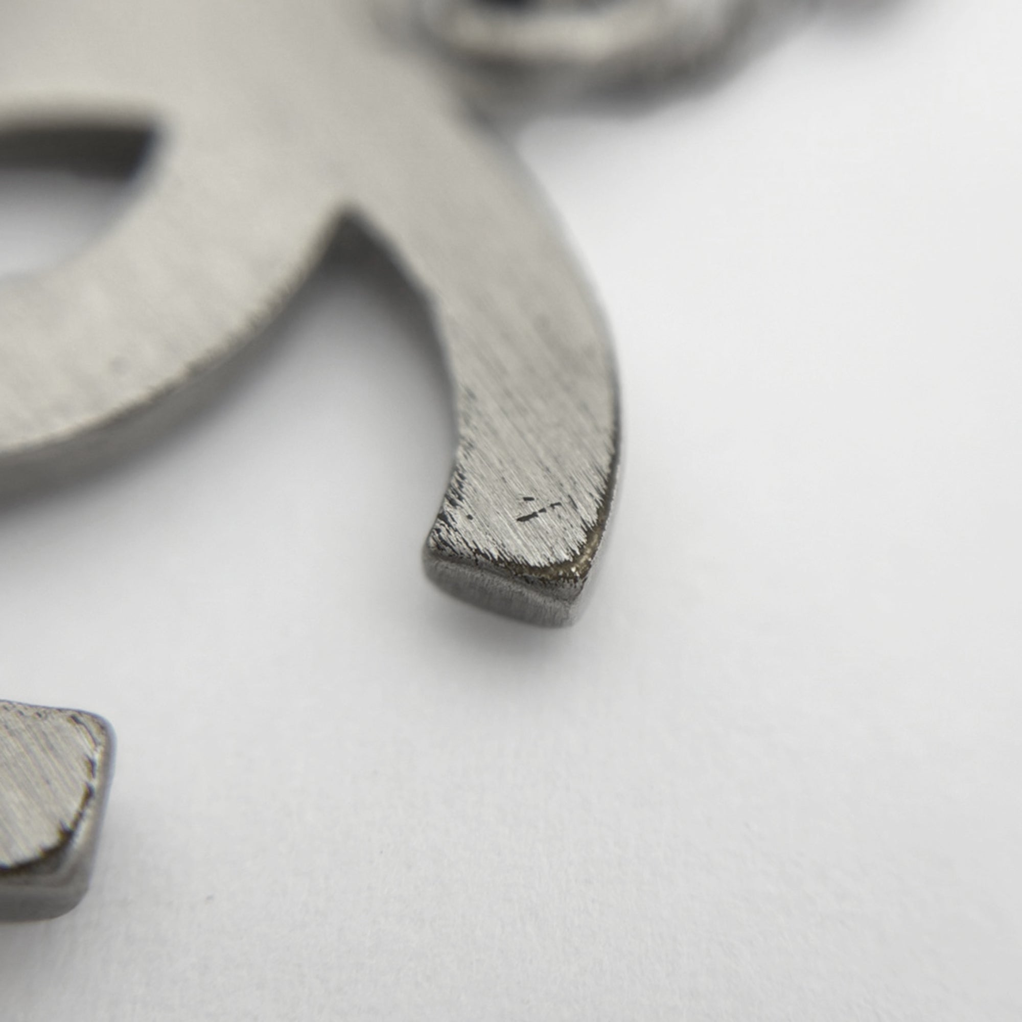 CC Logo Pendant Necklace Metal
