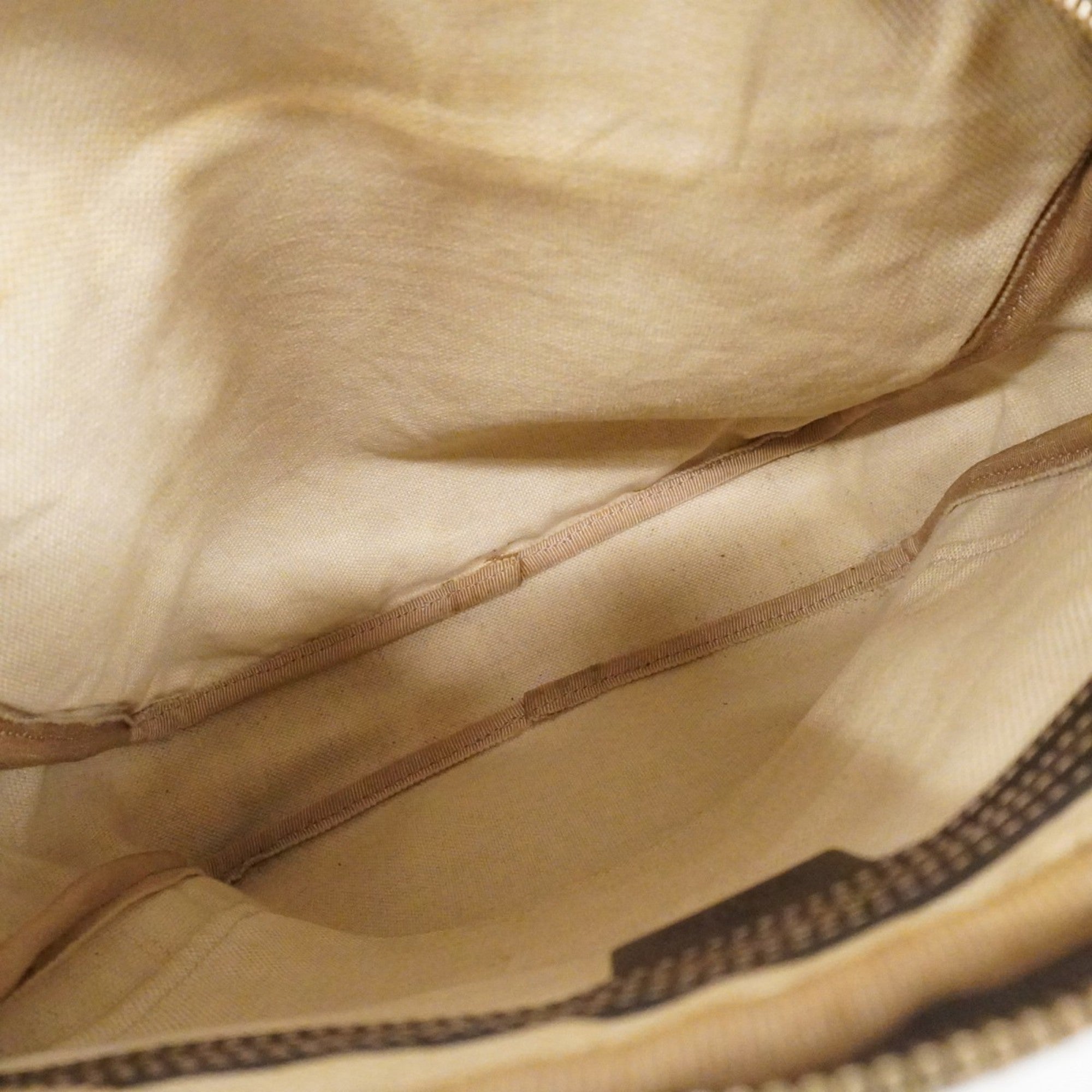 Front Zip Messenger GG Coated Canvas Medium