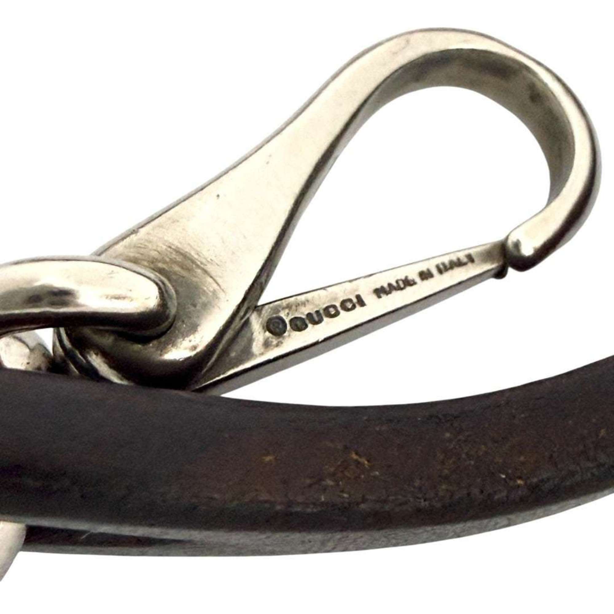 Bracelet Leather and Sterling Silver