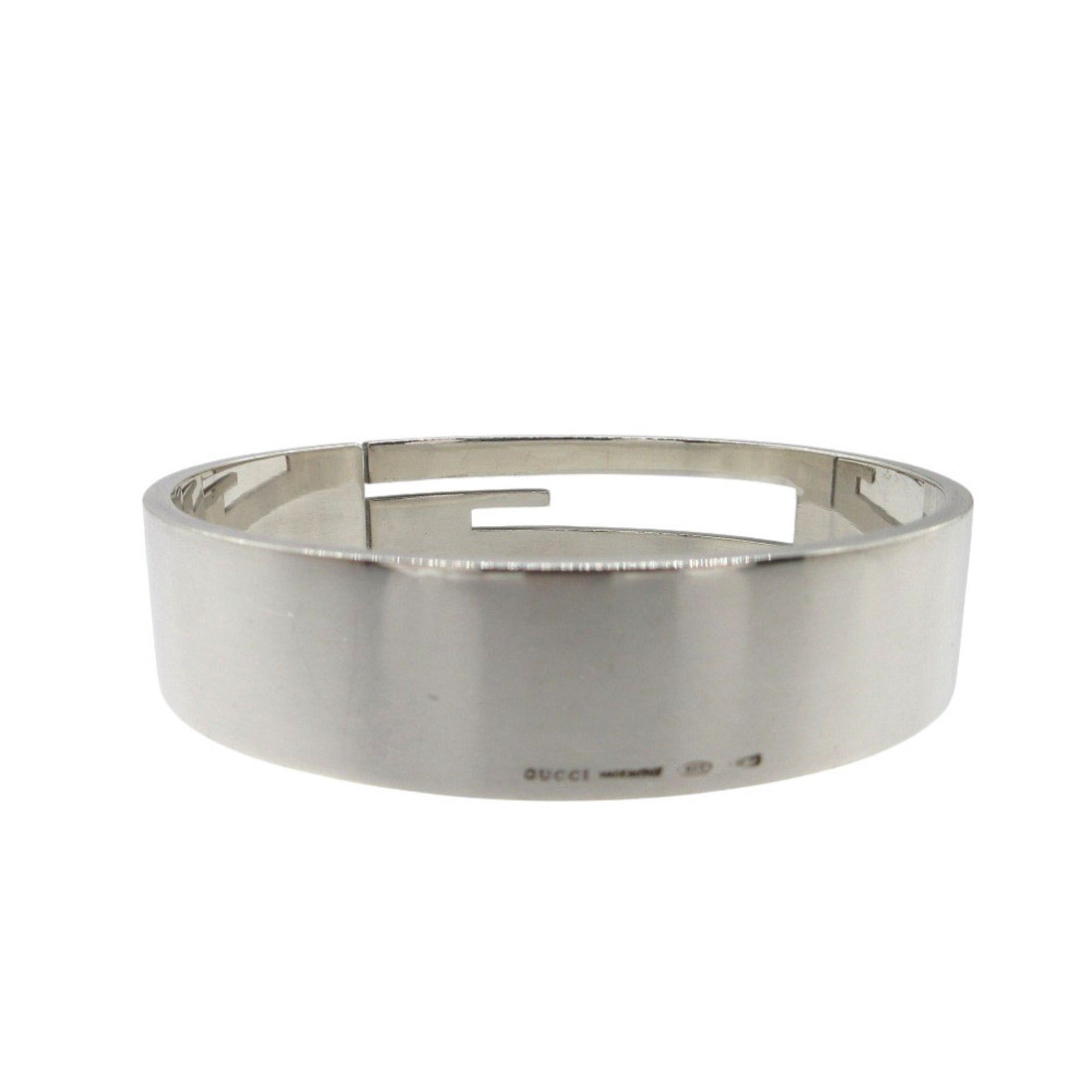 G Cutout Bracelet Sterling Silver