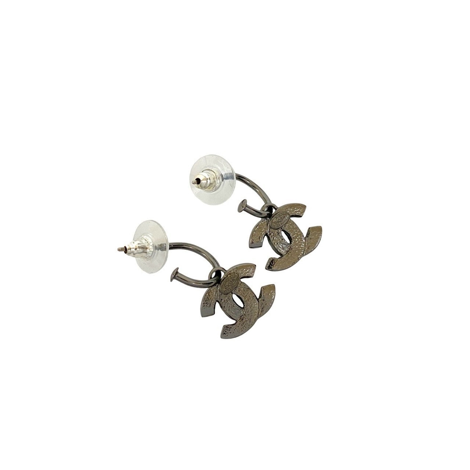 CC Logo Earrings Metal
