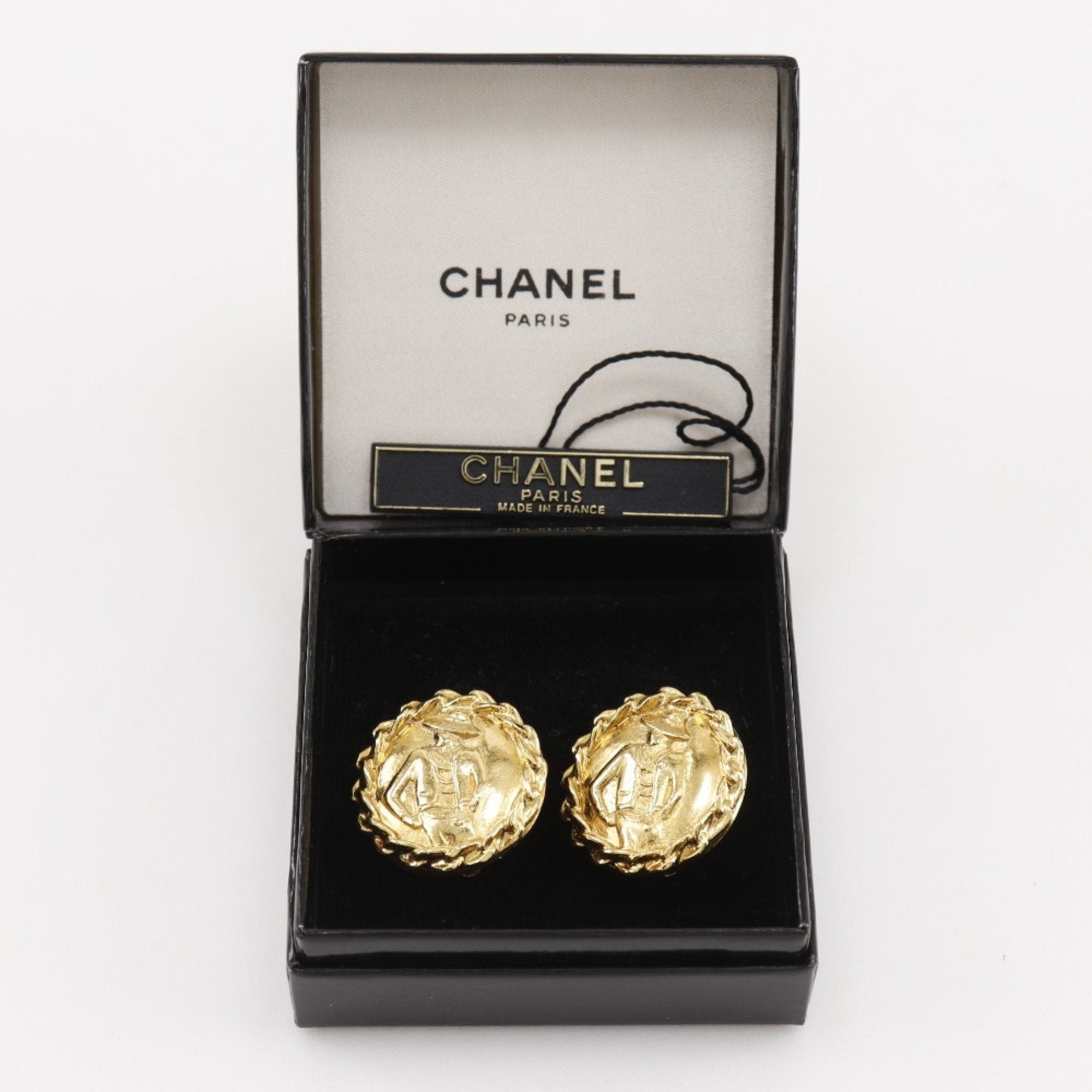 Clip-On Earrings Clip-On Gold-Tone Metal