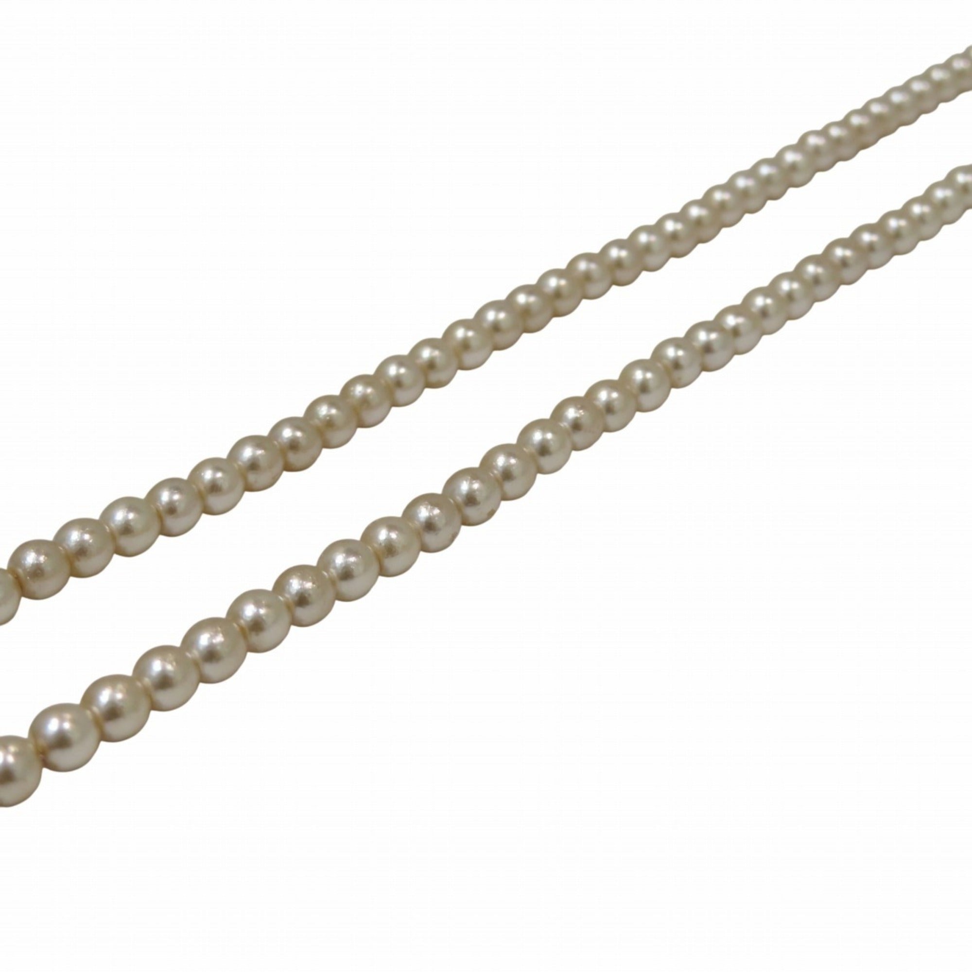 Pendant Necklace Artificial Pearl and Gold