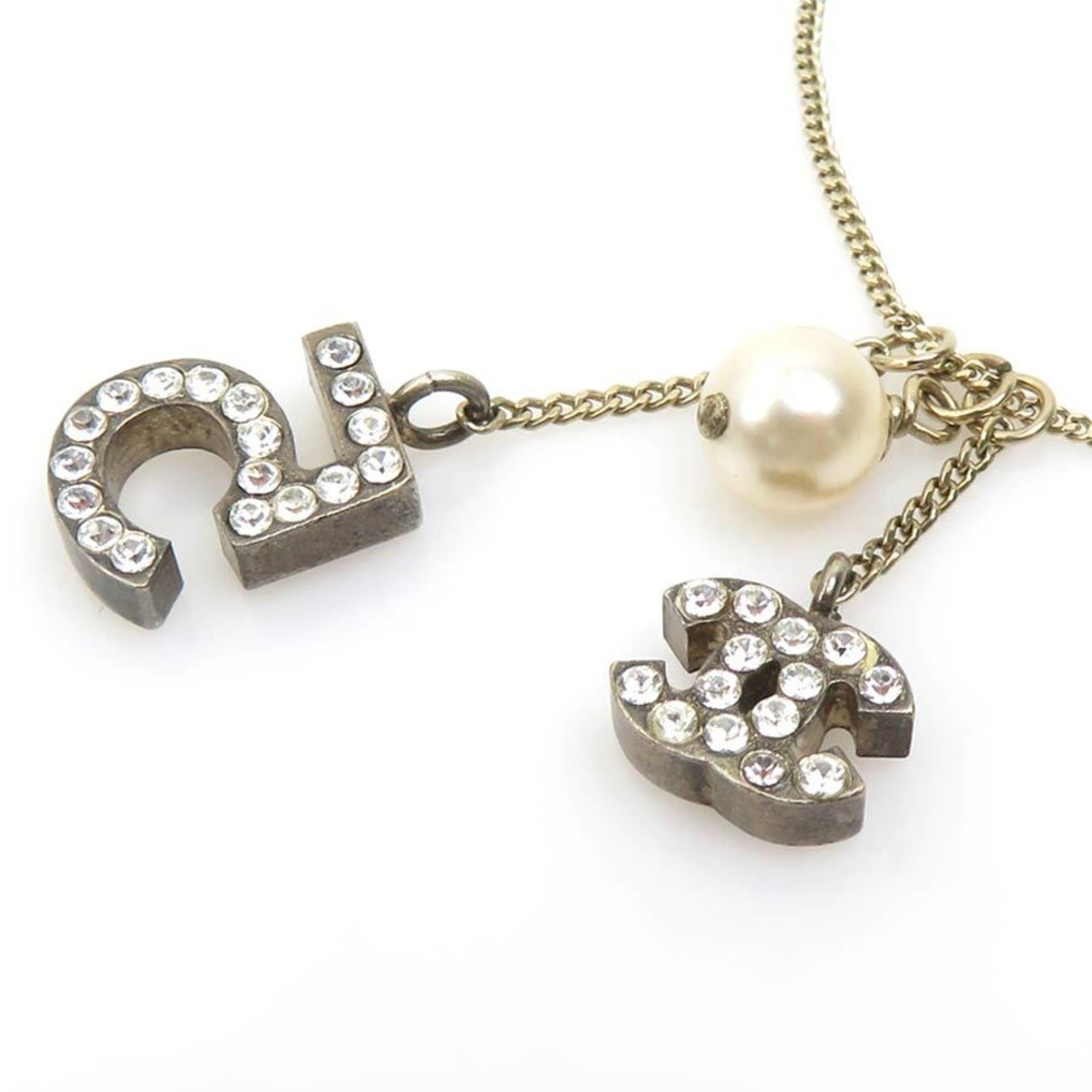 Charm Bracelet Metal Gold With Artificial Pearl