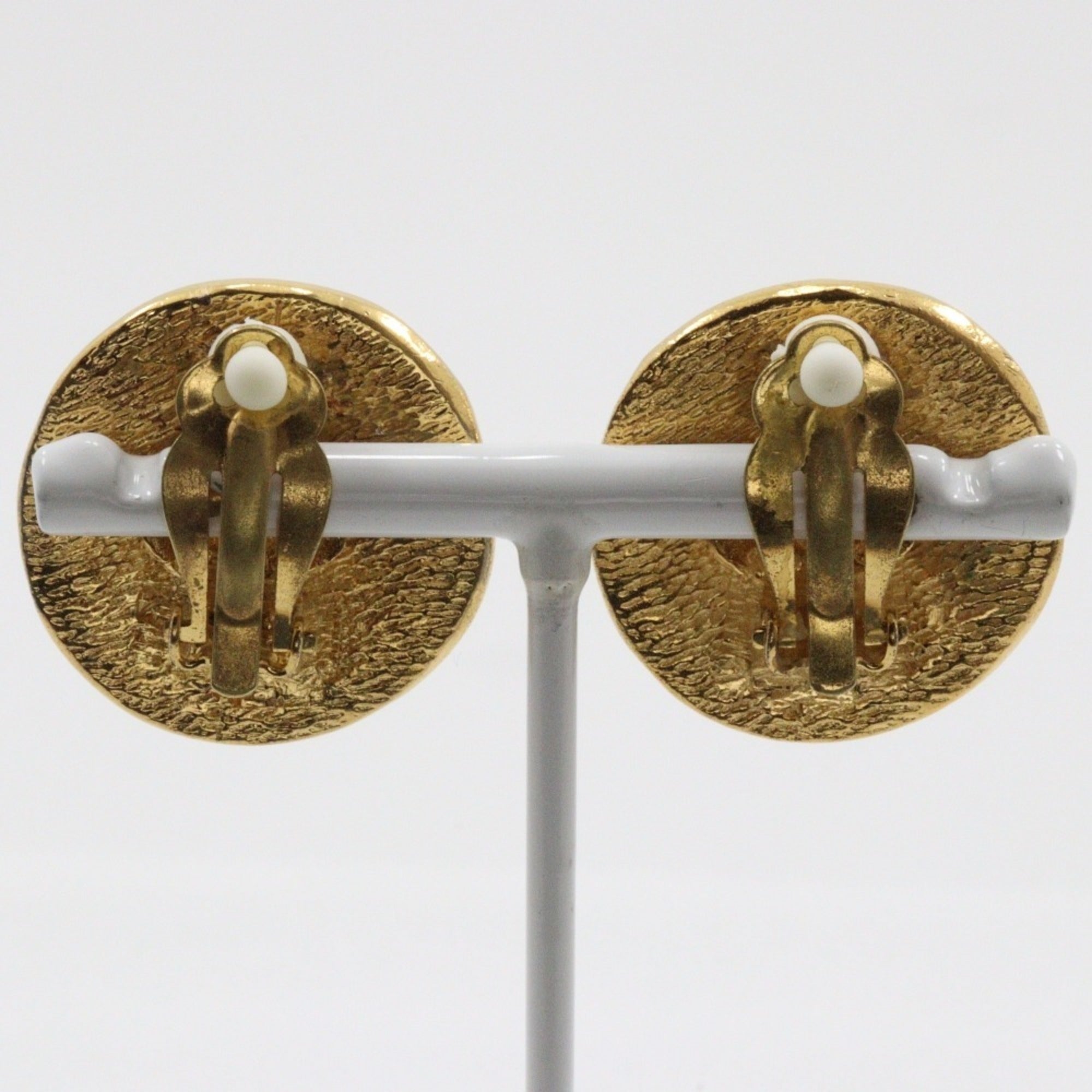 Clip-On Earrings Clip-On Gold-Tone Metal