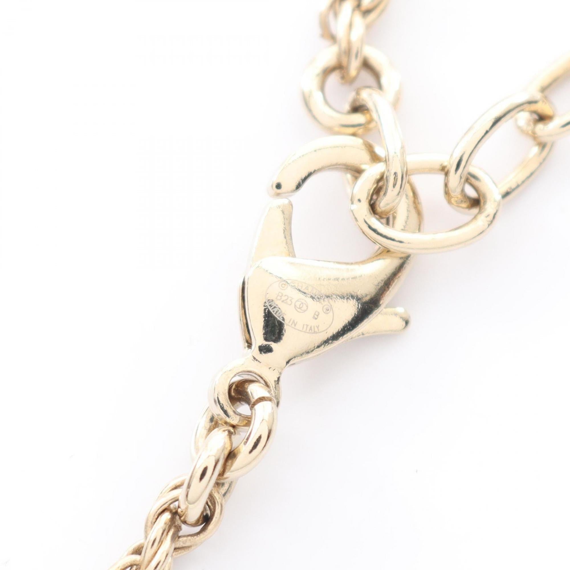 CC Logo Pendant Necklace Metal