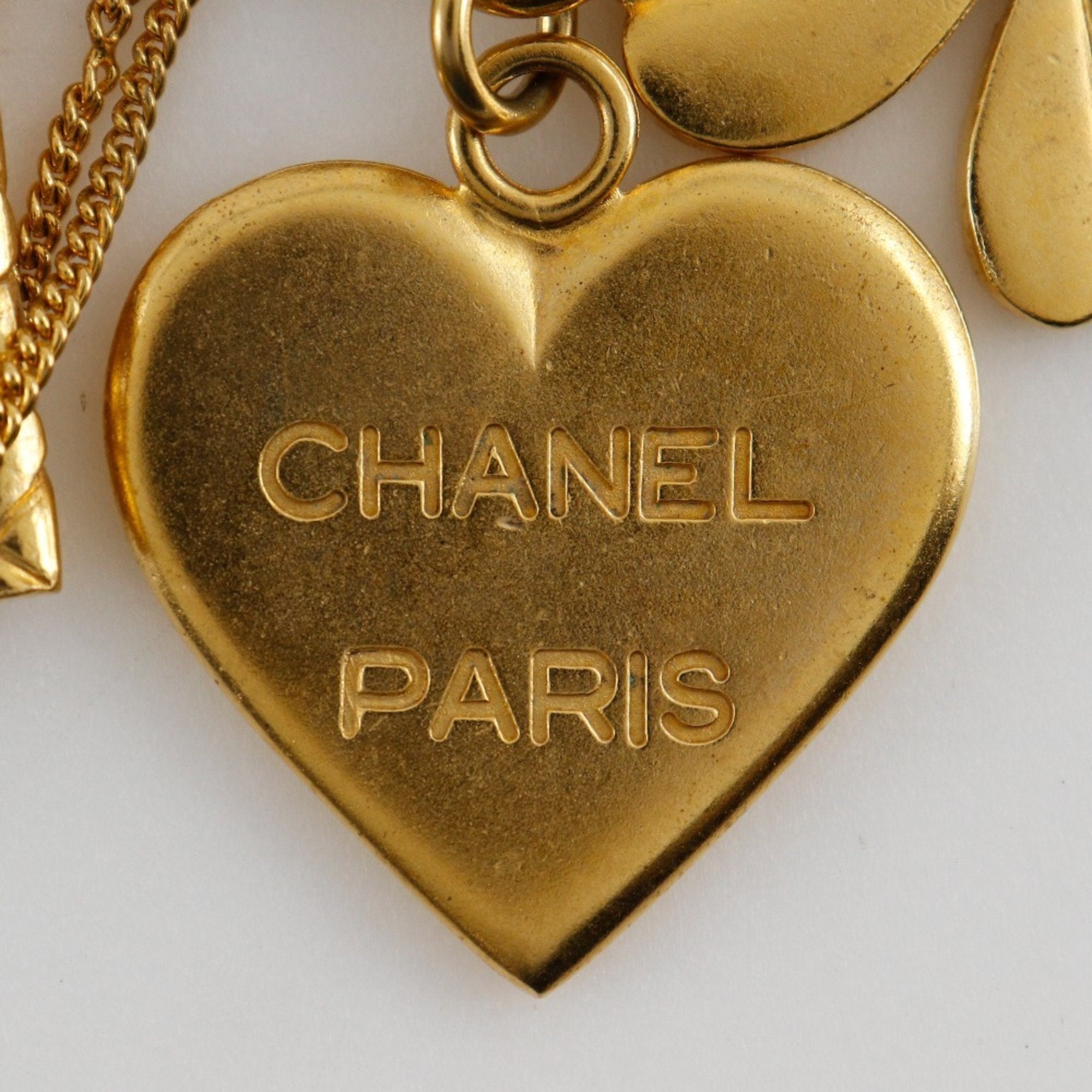 CC Logo Brooch Metal