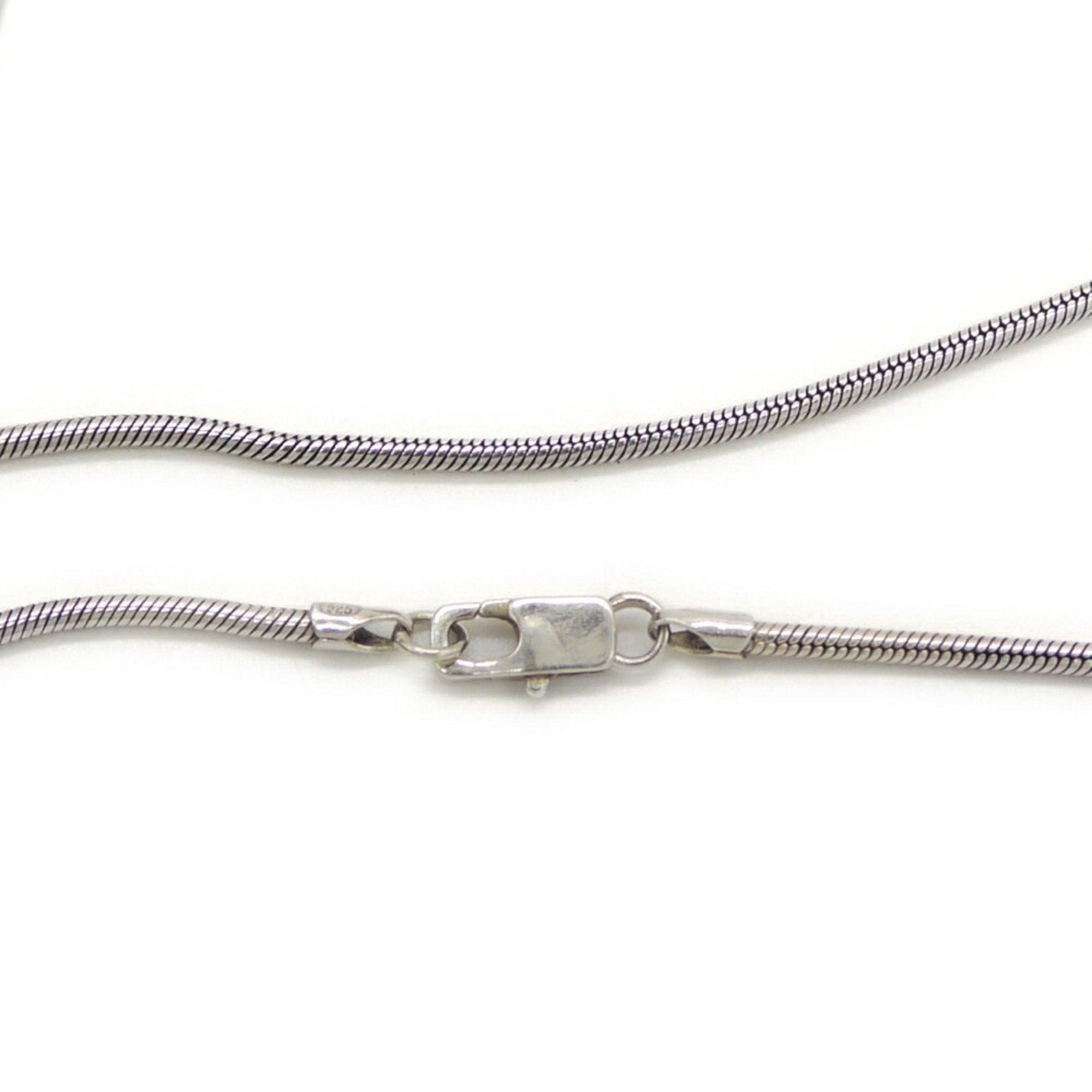 Camellia Pendant Necklace Sterling Silver