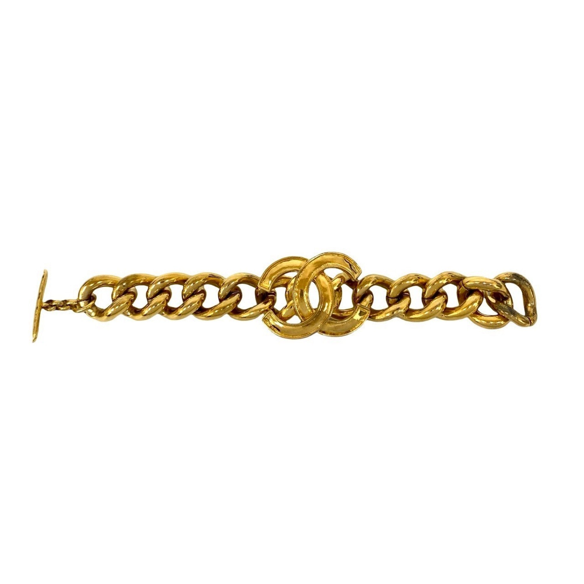 CC Logo Chain Bracelet Metal