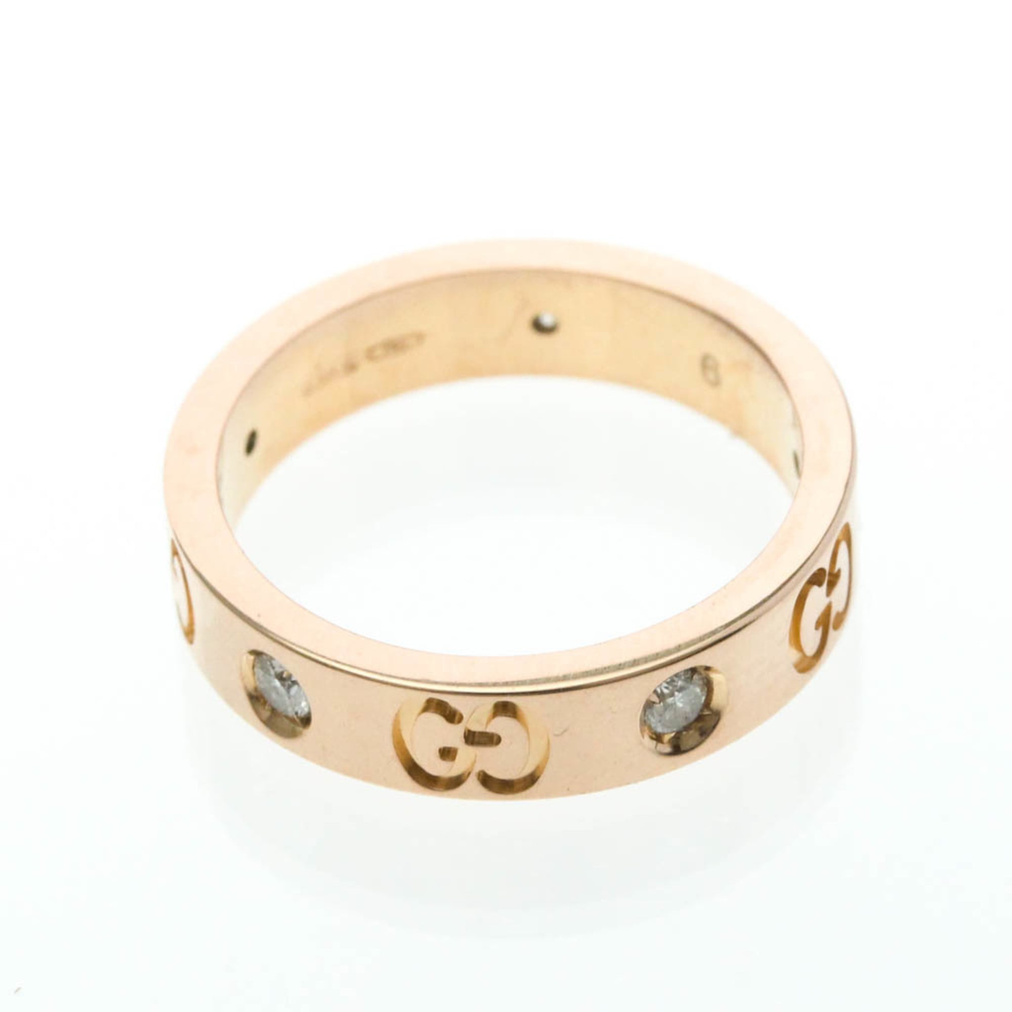 Ring 18K Rose Gold with Diamond