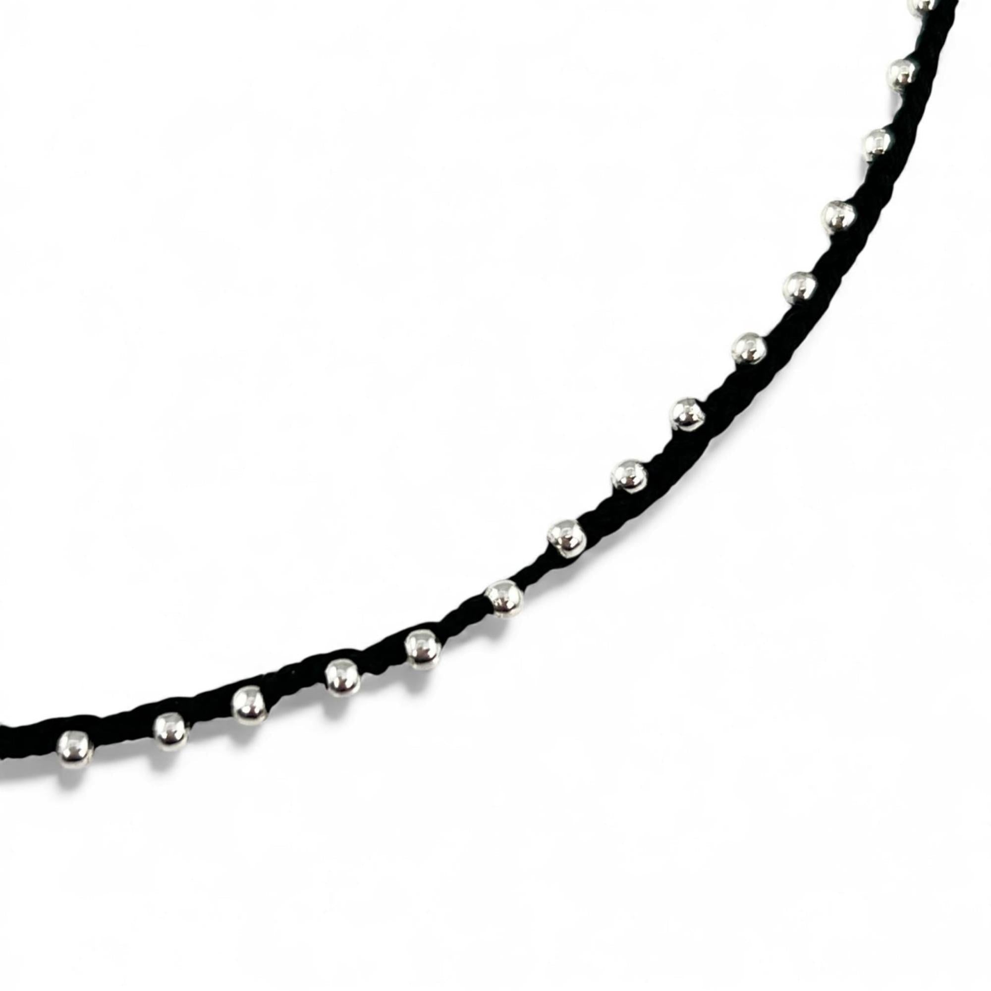 Horsebit Pendant Necklace Sterling Silver