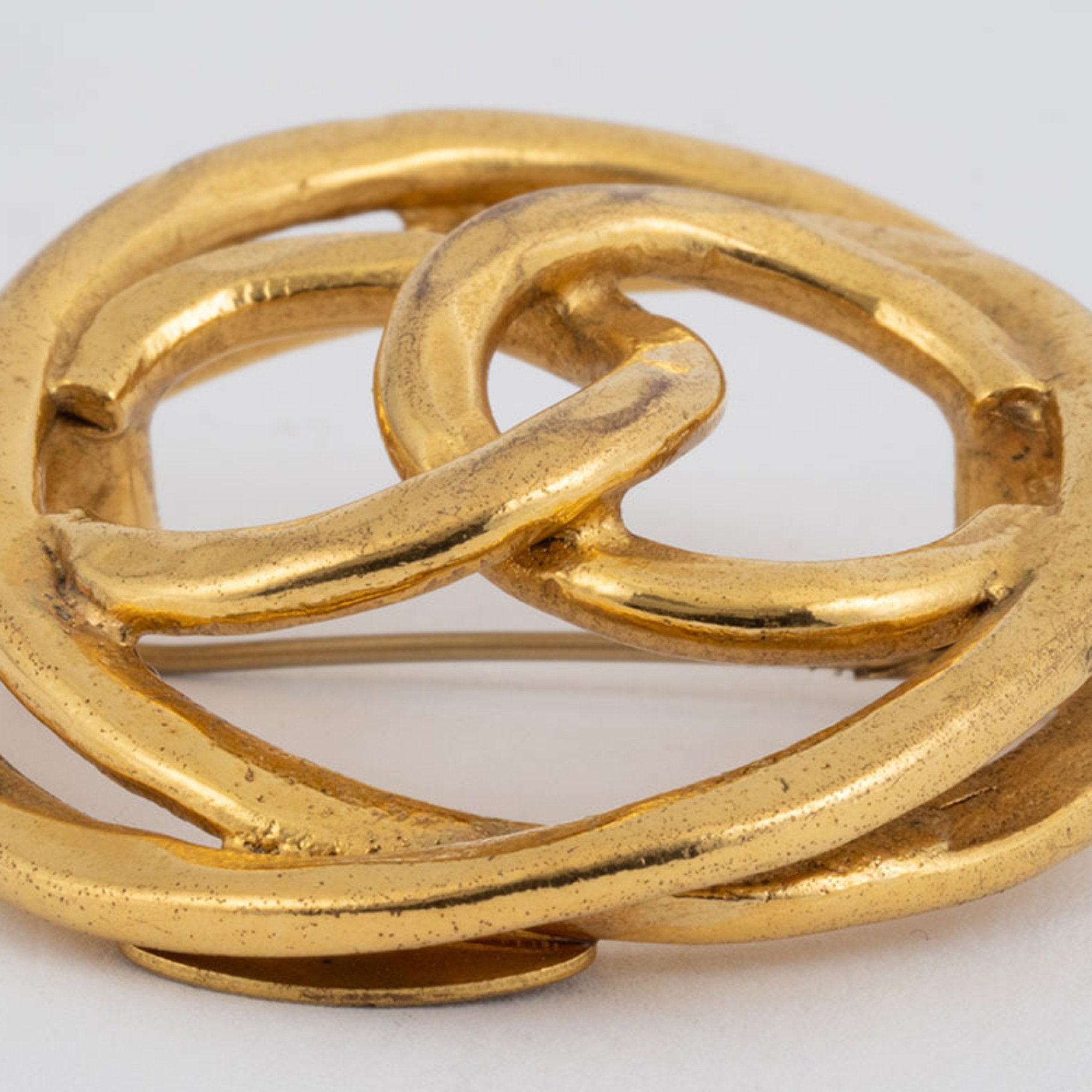 Brooch Metal Oval
