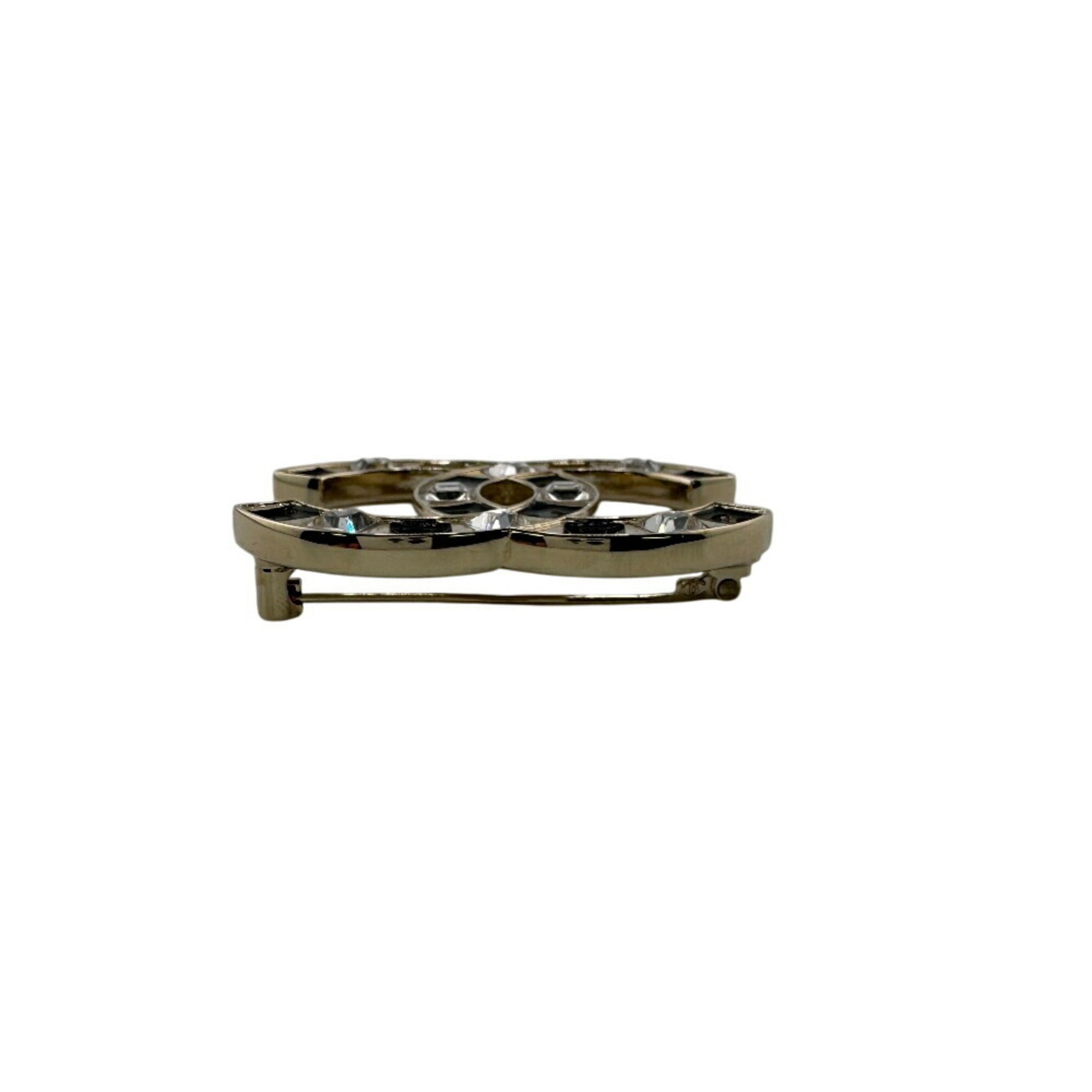 CC Logo Brooch Sterling Silver