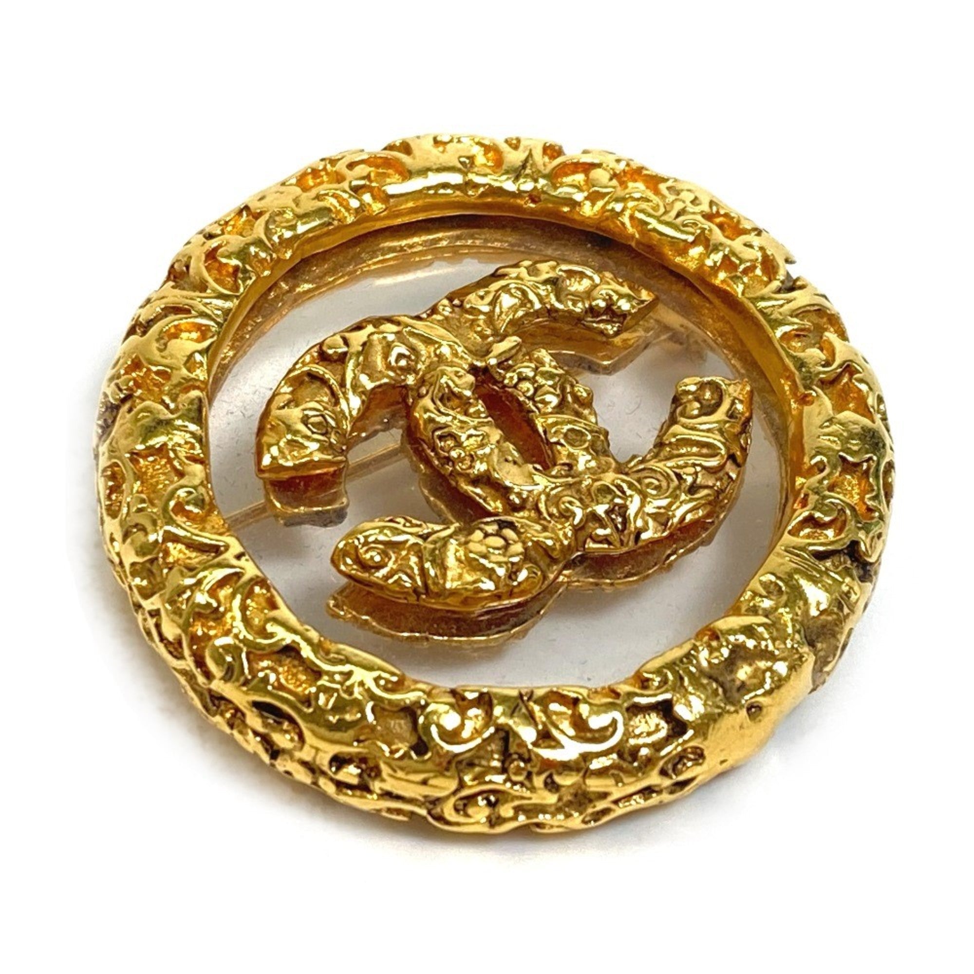 Round Brooch Metal