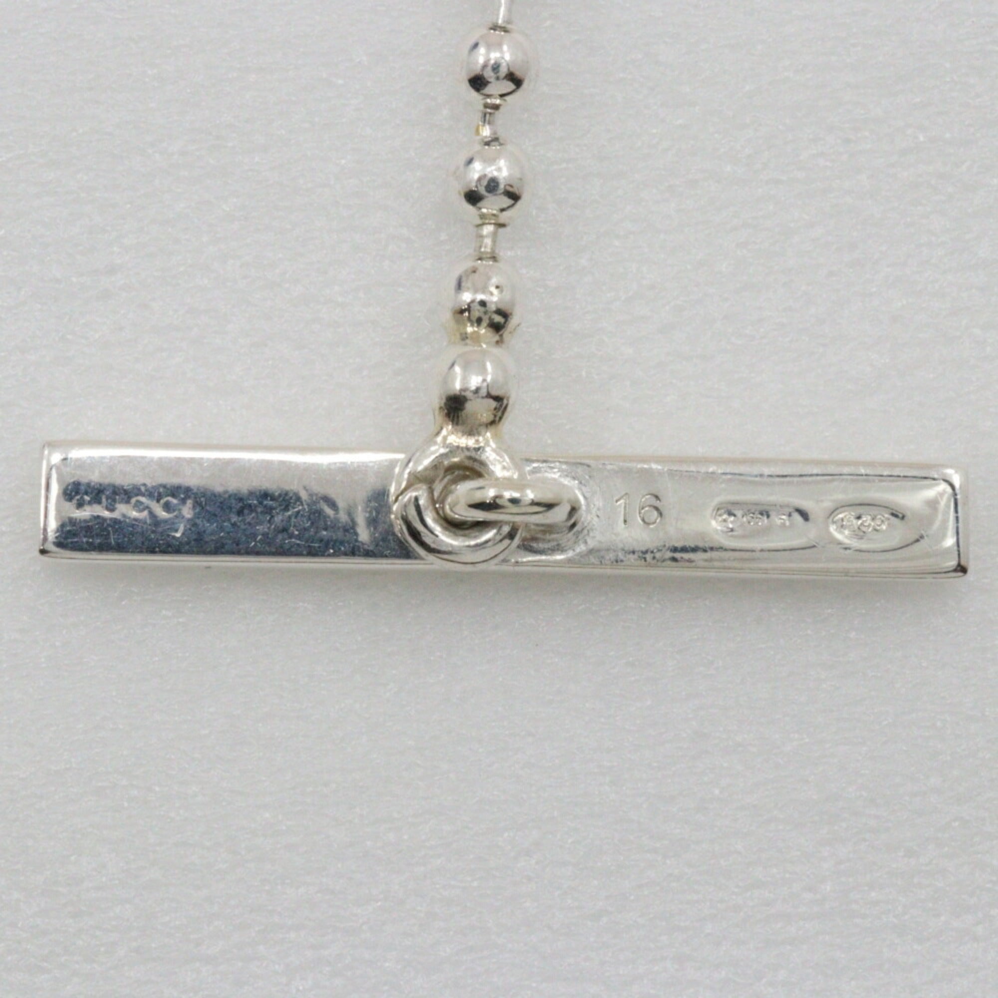 Interlocking G Bracelet Ball Chain Sterling Silver