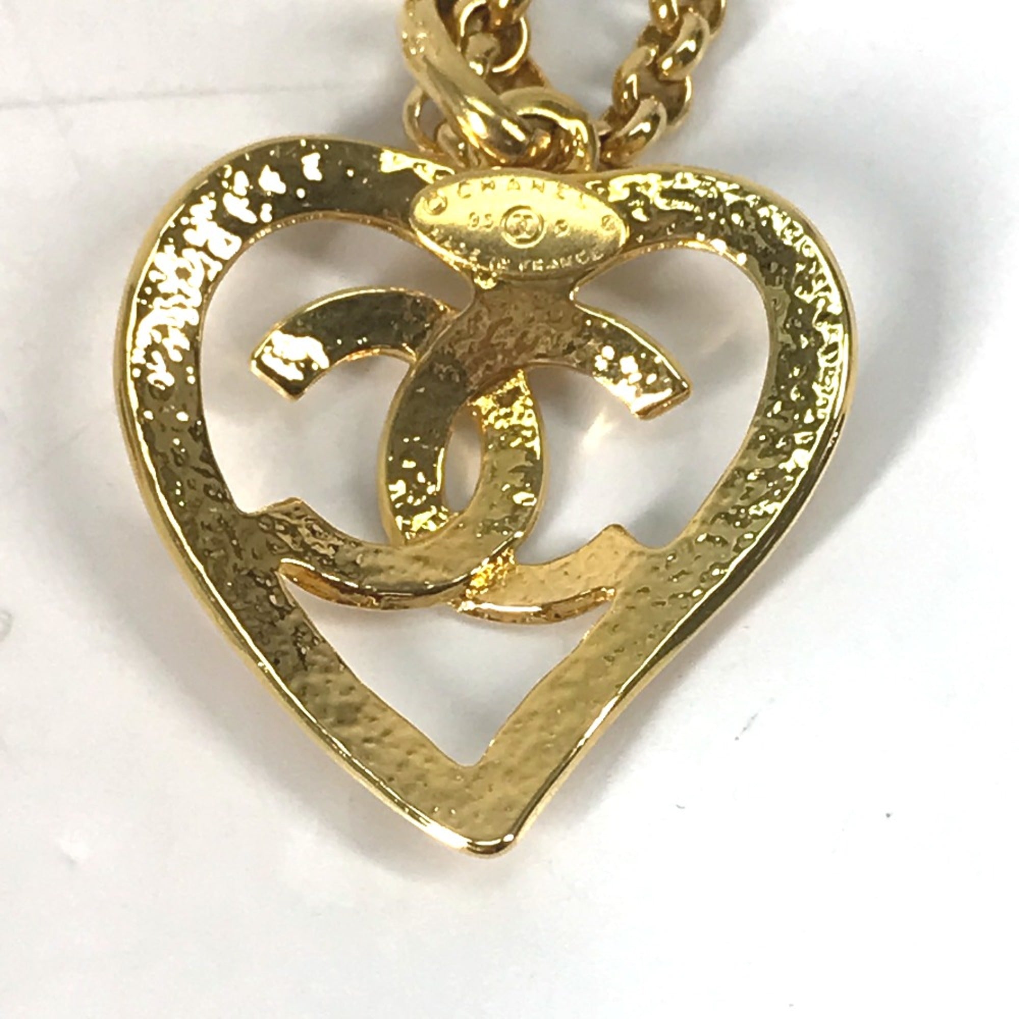 Vintage Chain Necklace Metal