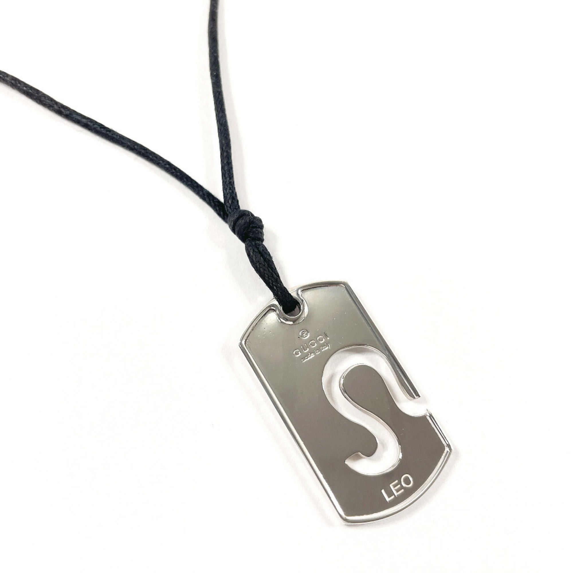 Leo Constellation Pendant Necklace Sterling Silver