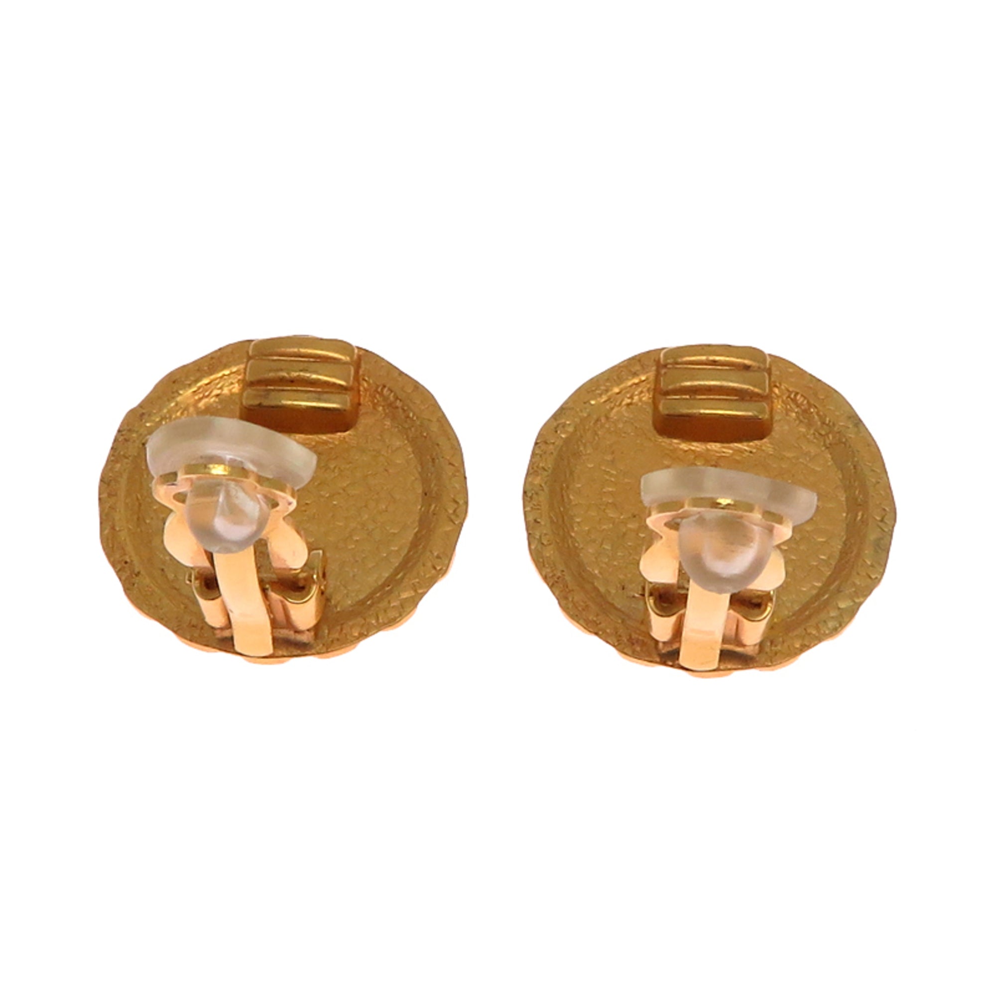 Logo Clip-On Earrings Metal