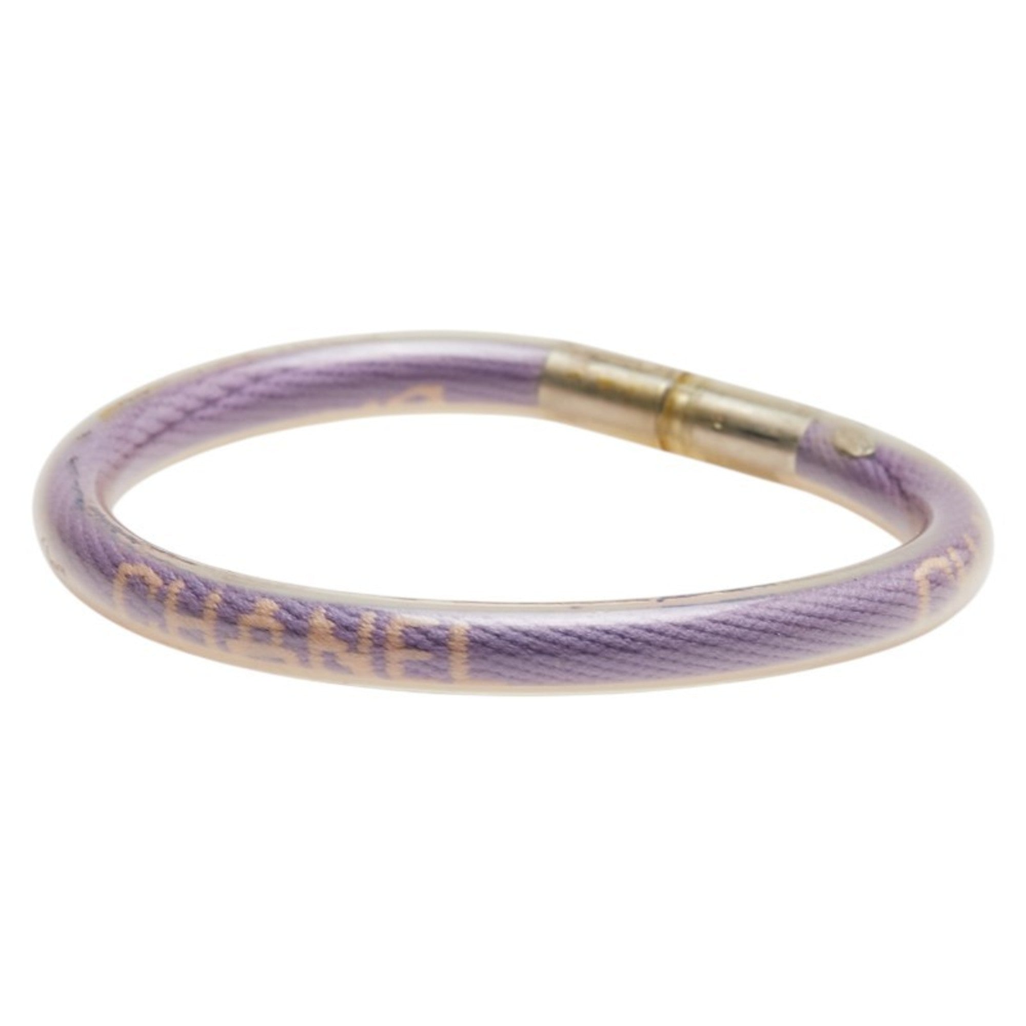 Bracelet Vinyl Clear and Purple