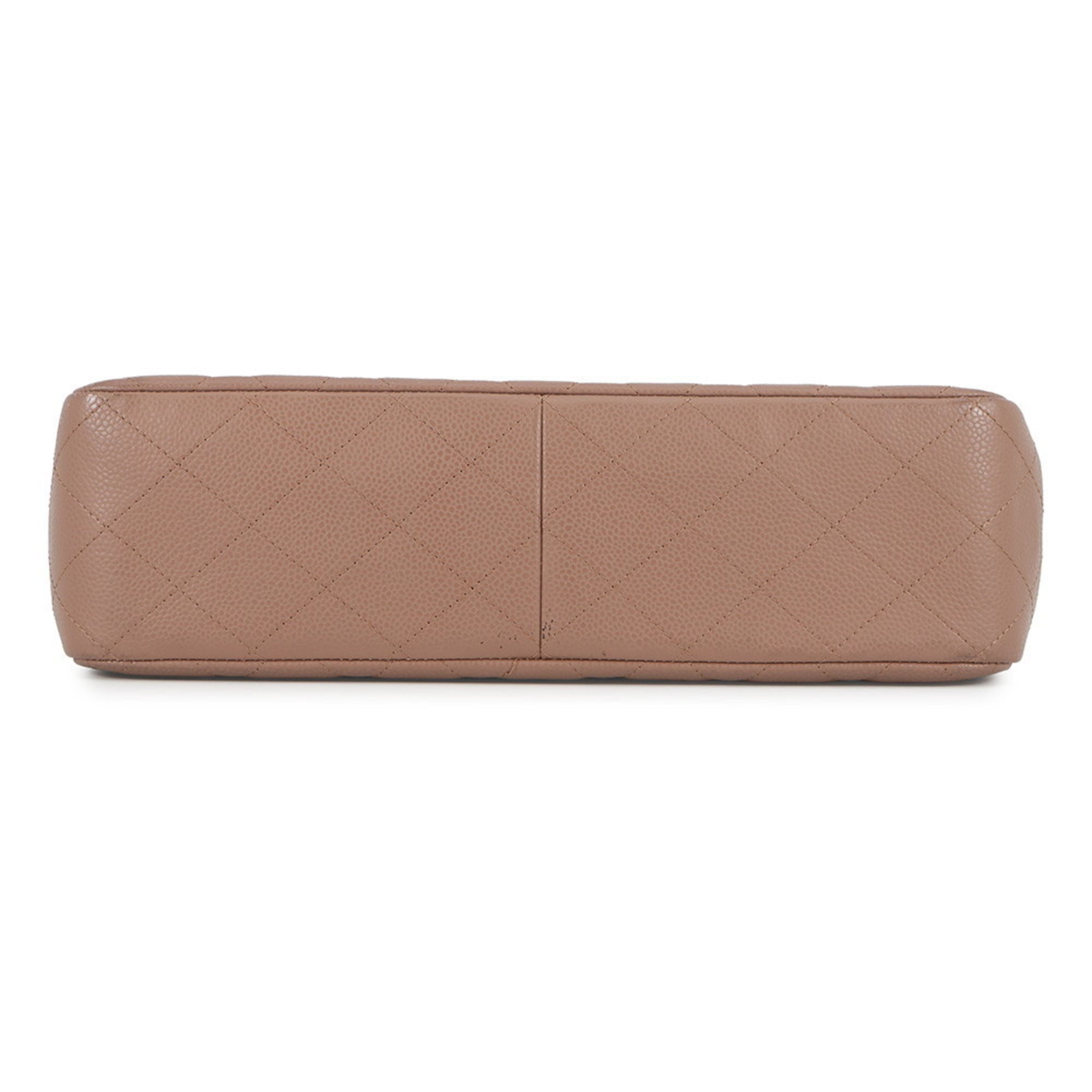 Classic Single Flap Bag Quilted Caviar Jumbo