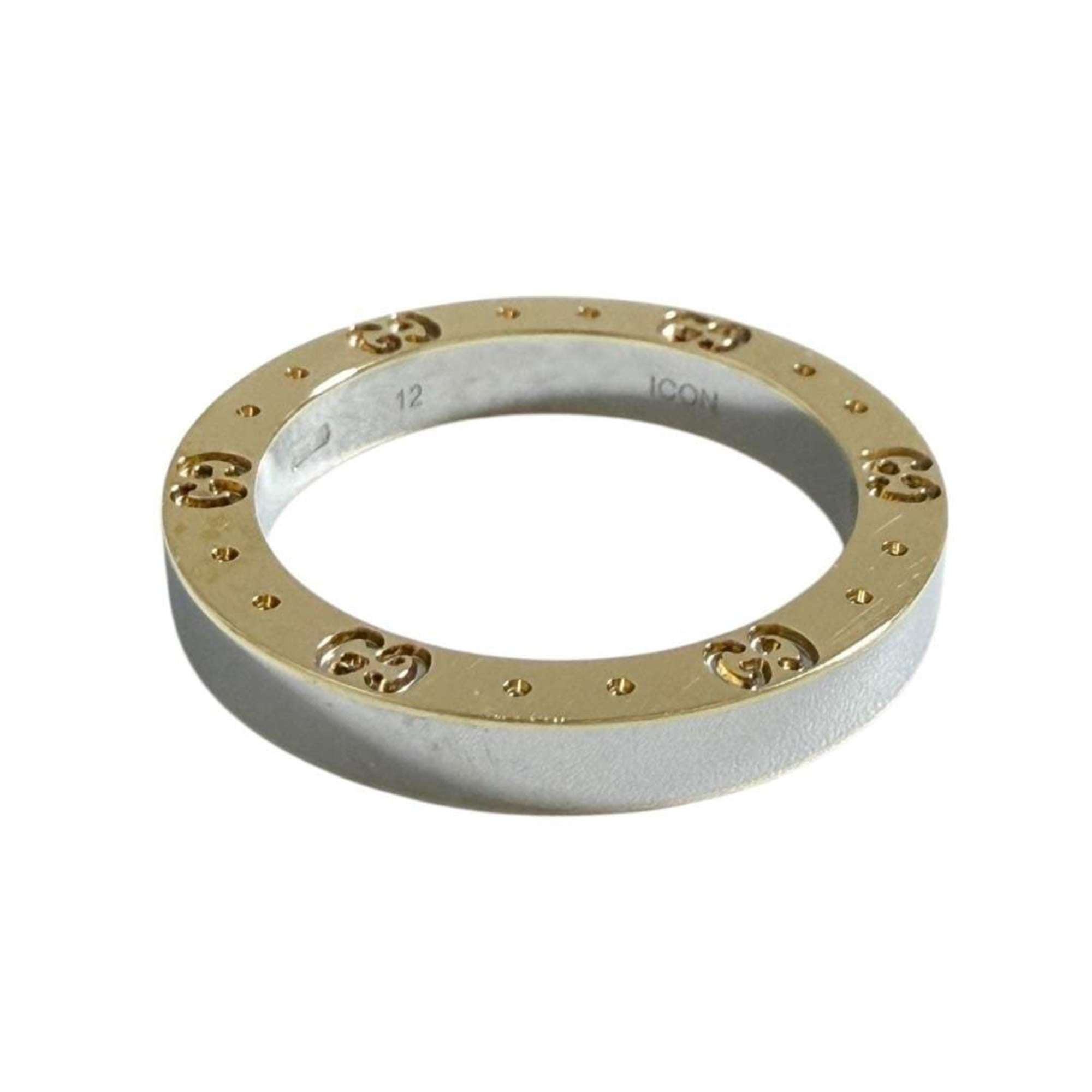 Ring 18K Yellow Gold and Stainless Steel