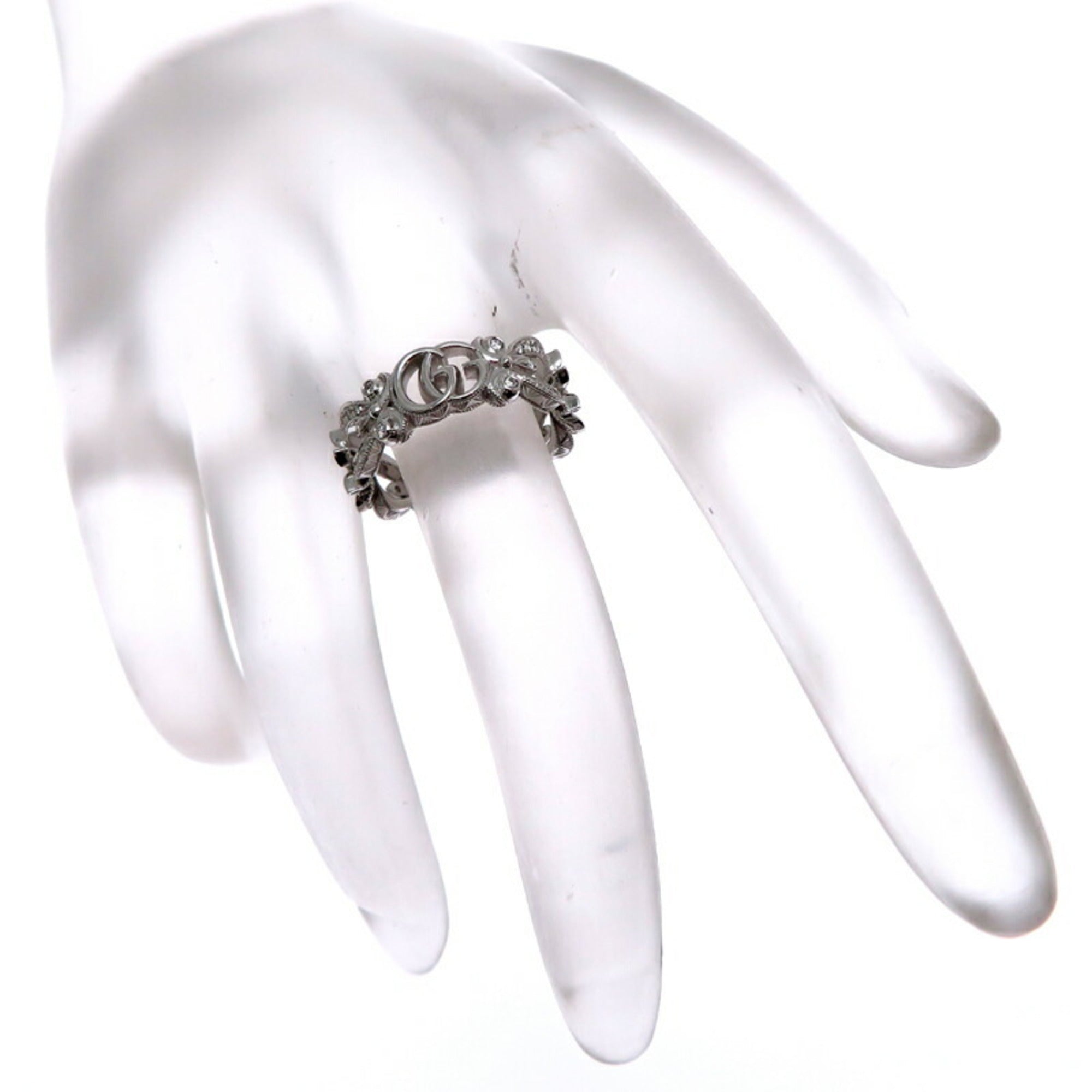 Ring 18K White Gold with Diamond