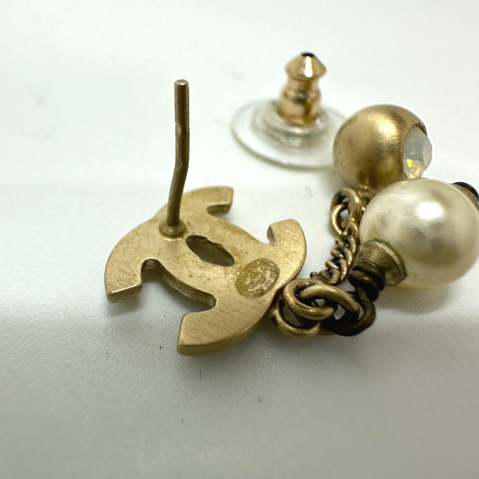 Earrings Gold-Tone Metal