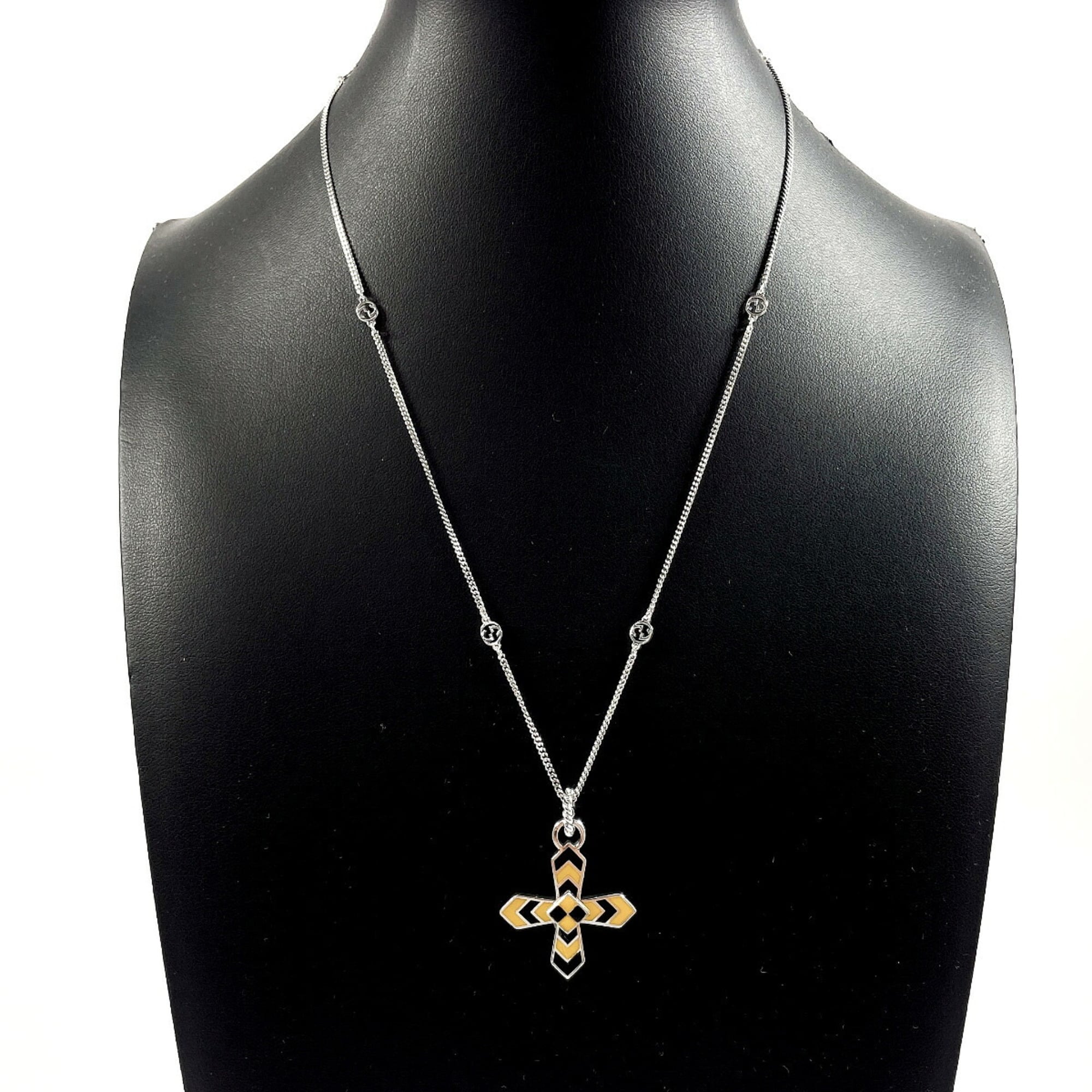 Cross Pendant Necklace Sterling Silver