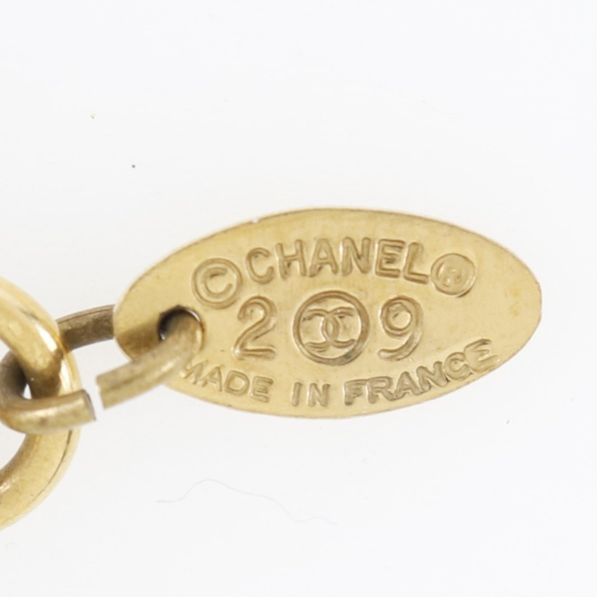 Vintage Cambon Pendant Necklace Metal