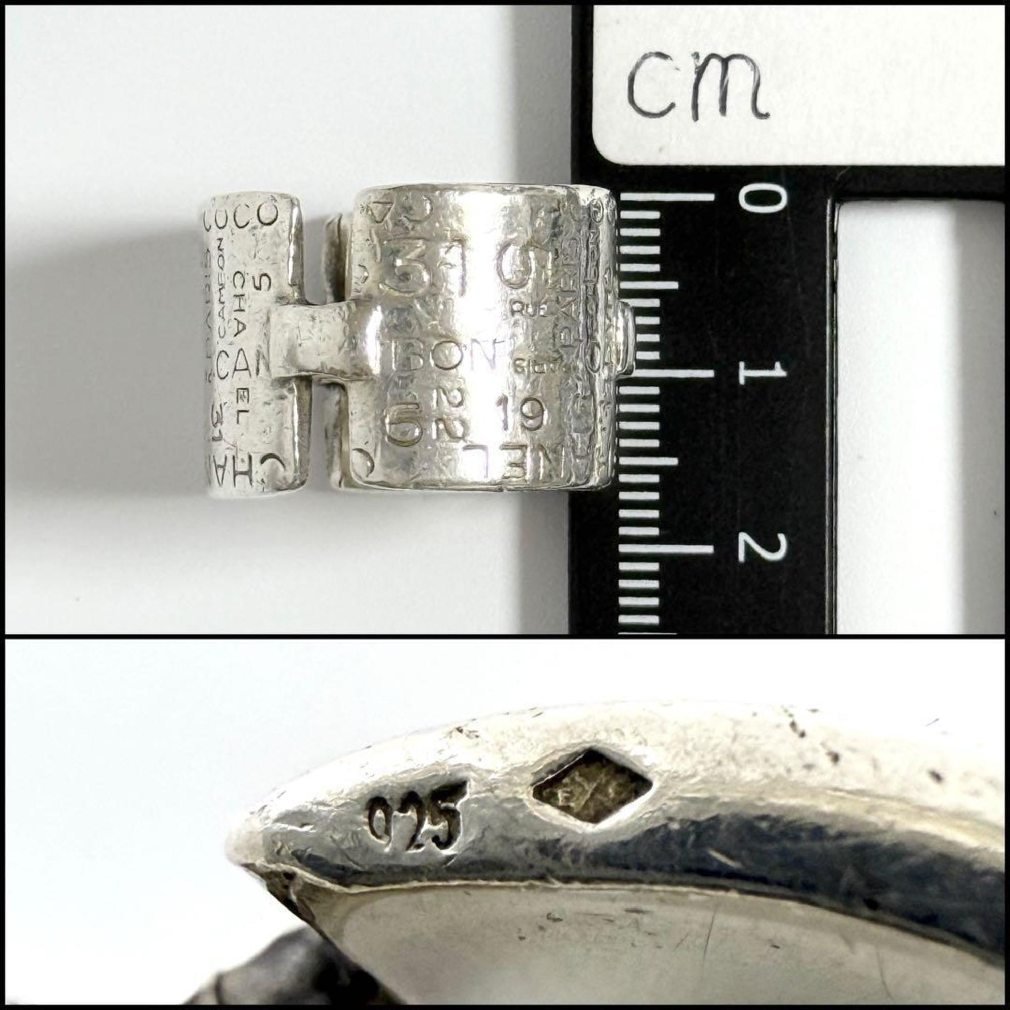 Vintage Bi-C Line Ring Sterling Silver