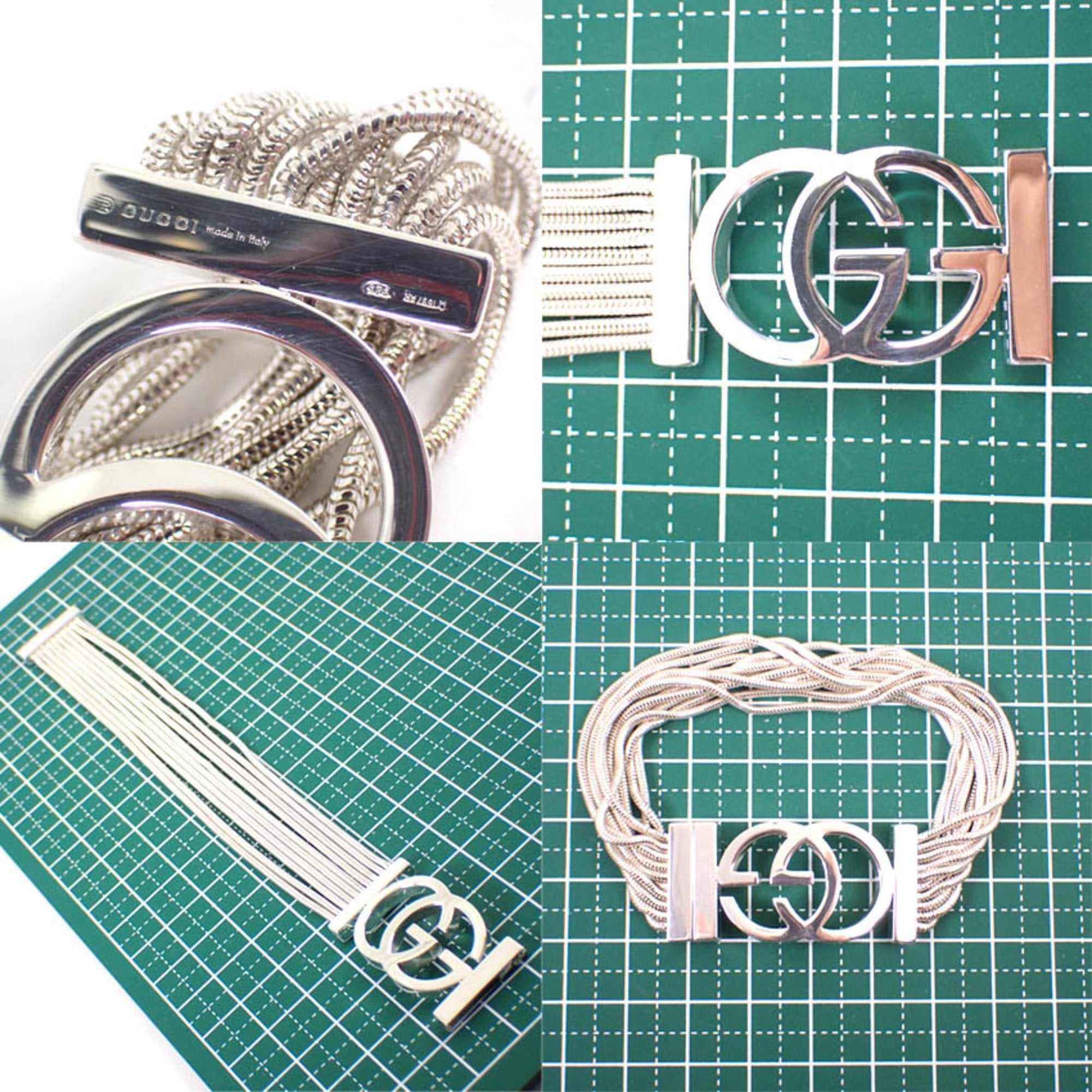 Interlocking G Bracelet Sterling Silver