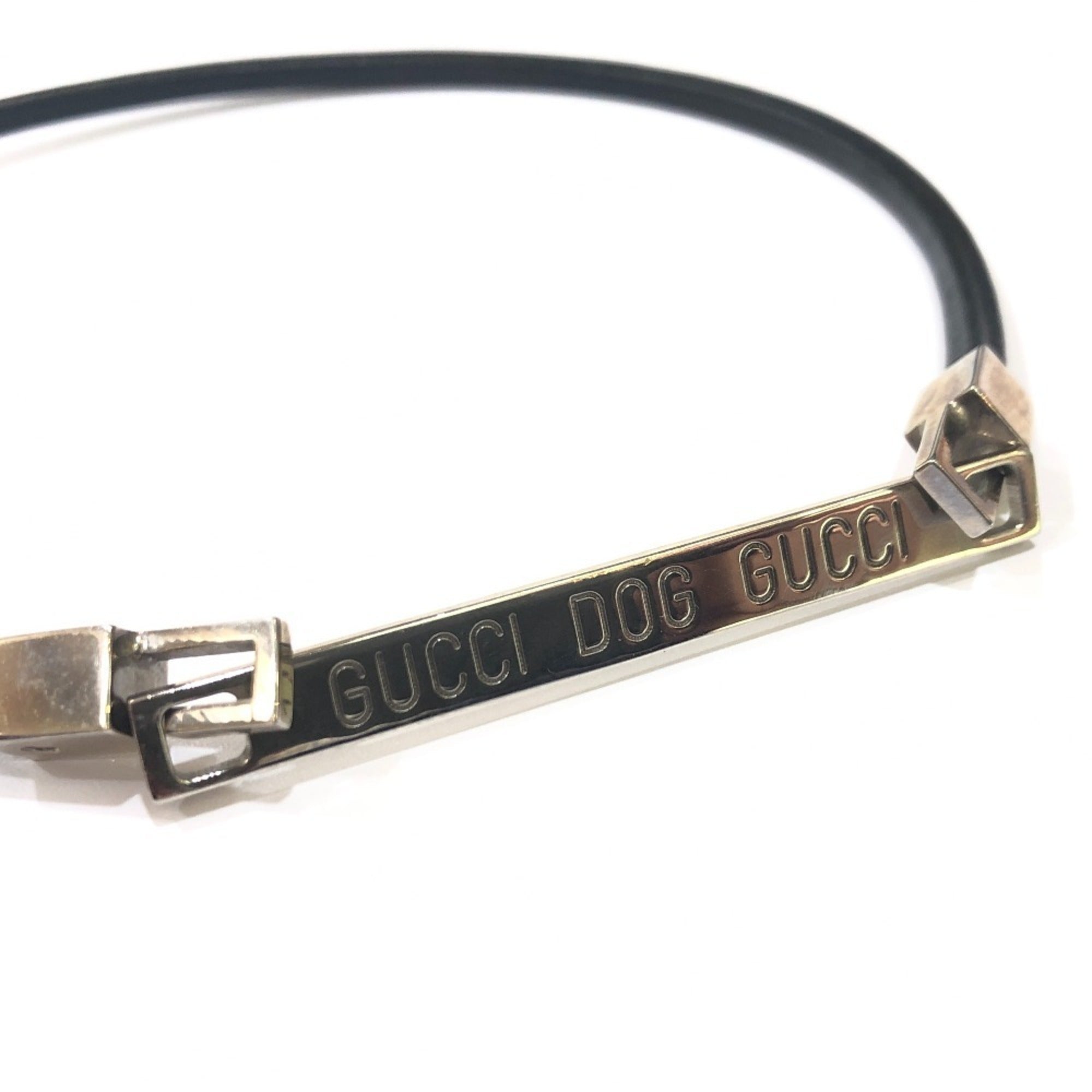 Dog Choker Necklace Stainless Steel Black