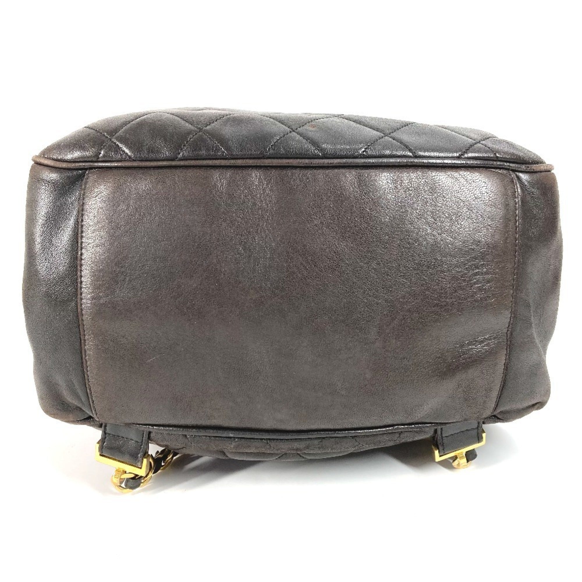 Vintage CC Flap Backpack Quilted Lambskin Medium